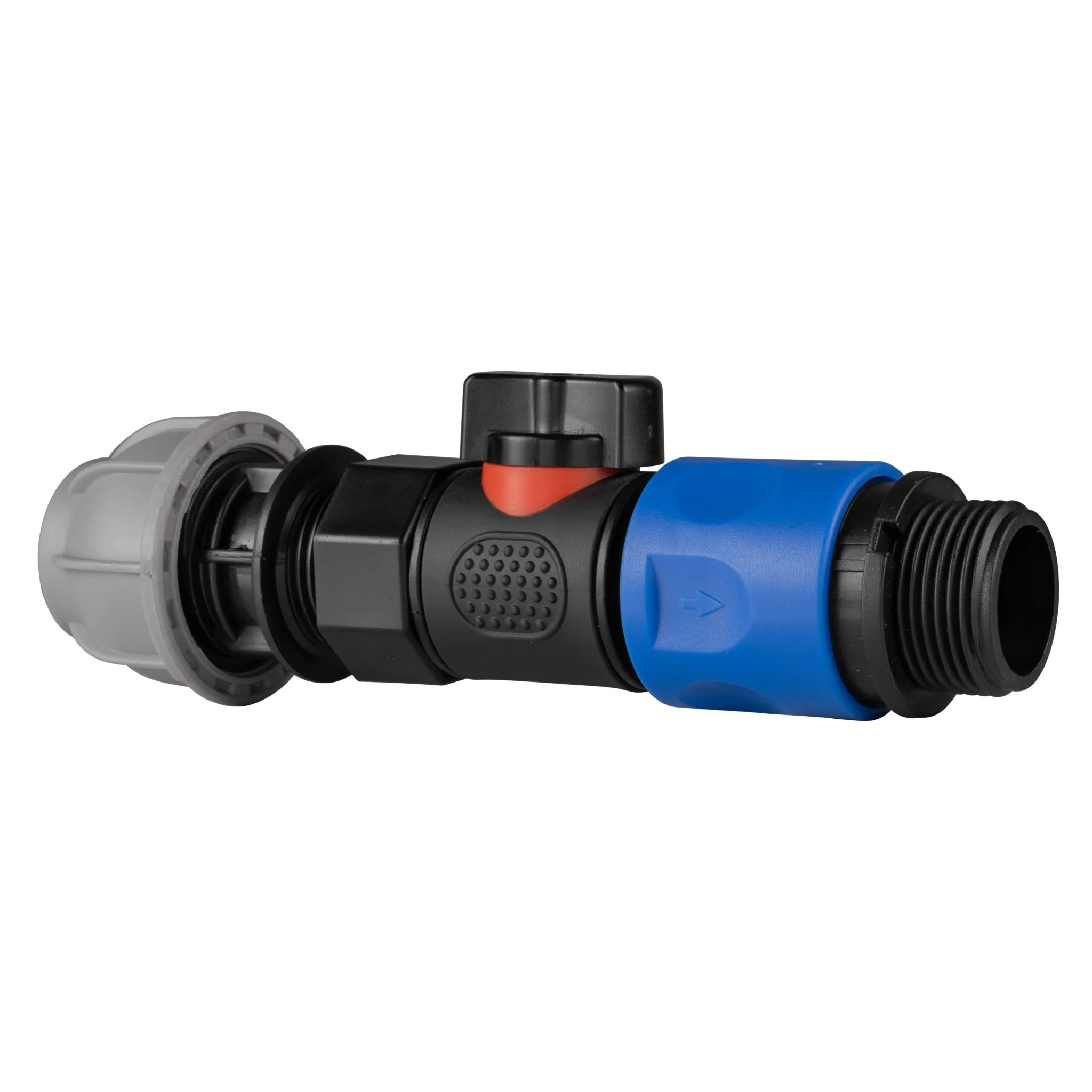20mm MDPE Straight with BSPF-Quick Connect Valve & Hose Connector 3/4" BSPM - Image 3