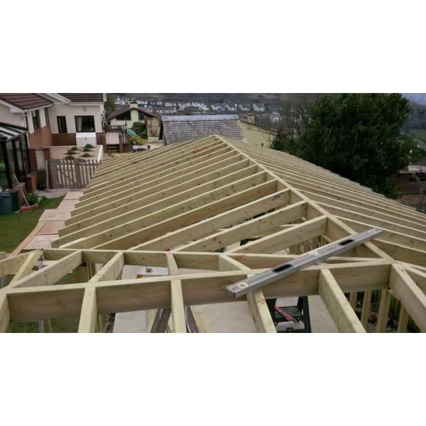 4x3 Treated Timber Wallplate  (70x95mm) C16 Graded - Image 3