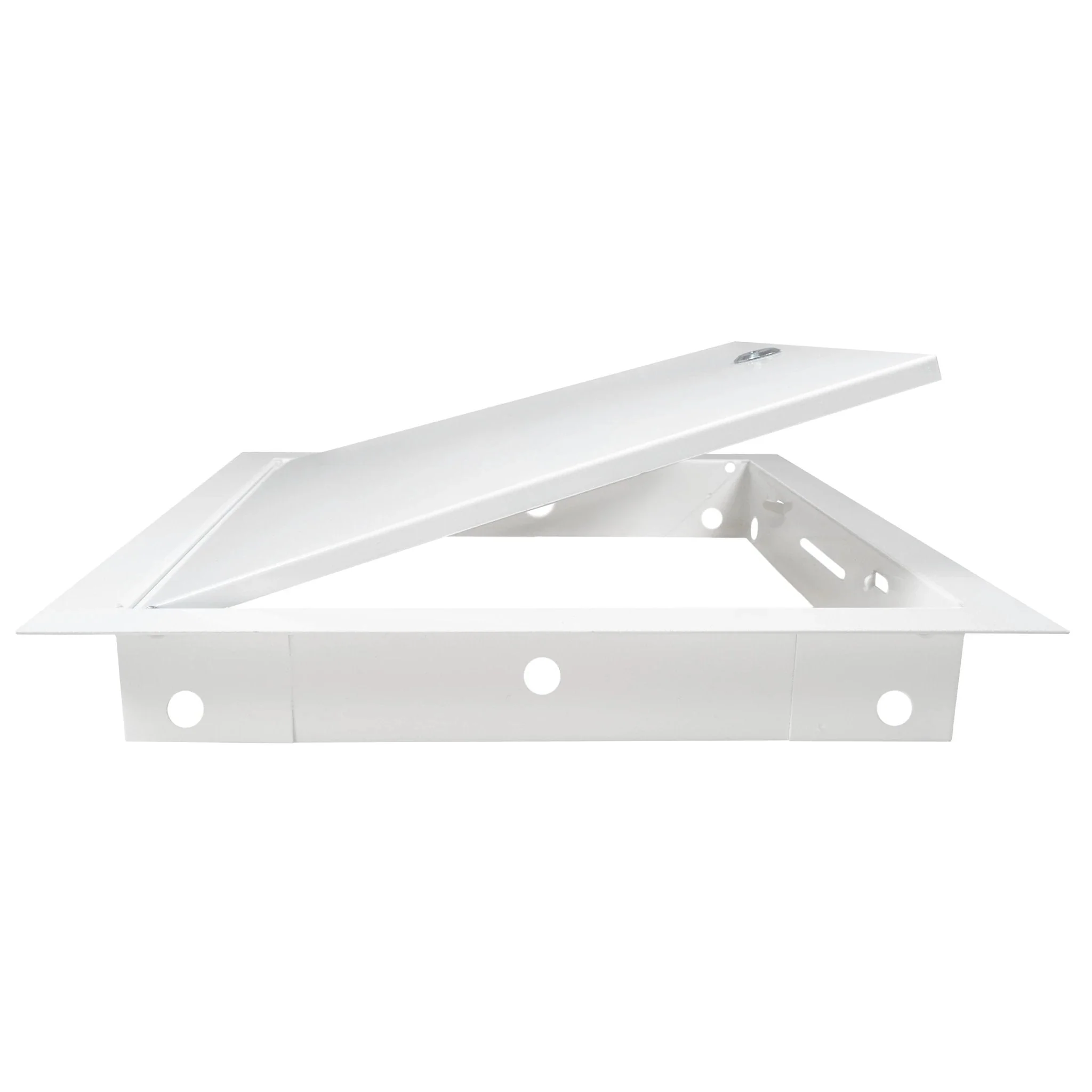 Access Panel Door Metal With Lock, White 200mm x 200mm - Image 12