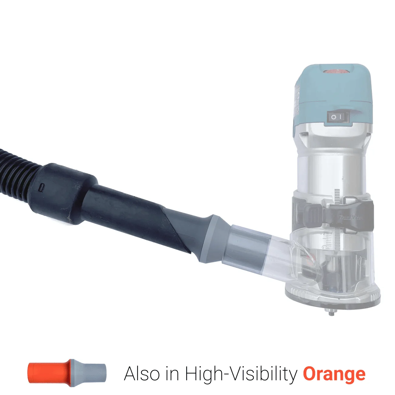 Adapter For Makita DRT50Z RT0700 and Clones Router to Numatic (Henry) extractors