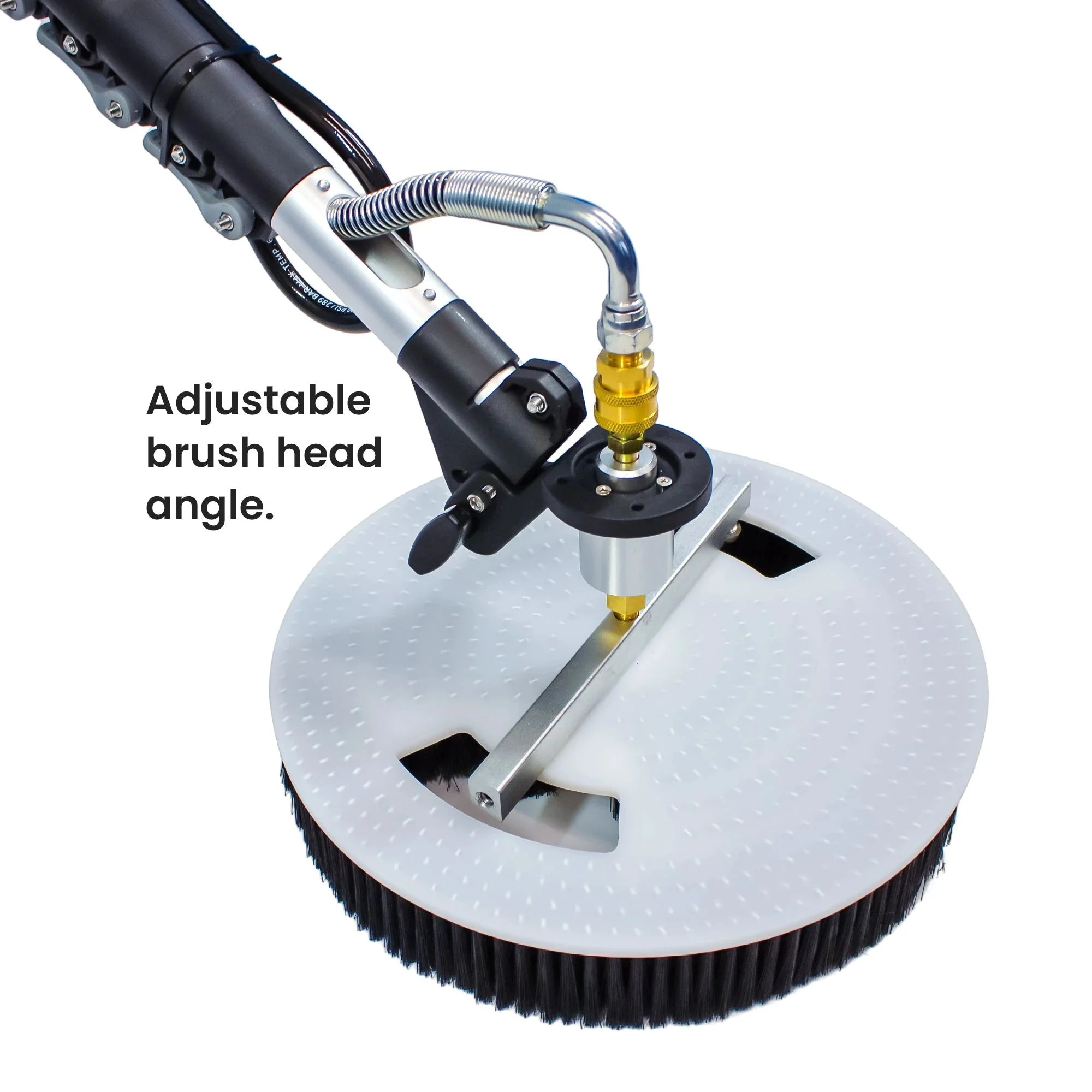 Aquaspray Rotary Solar Panel/Roof Cleaning Brush With 18ft Telescopic Lance - Image 5