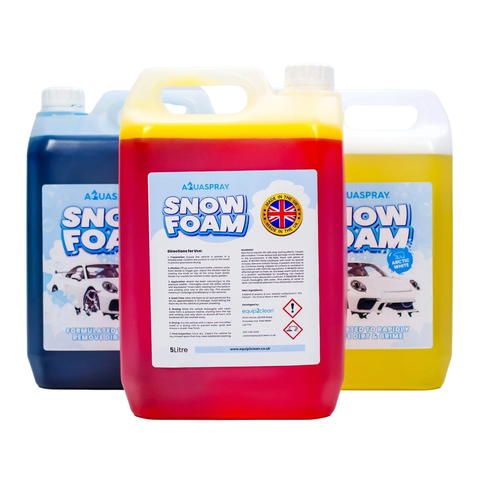 Aquaspray Snow Foam Car Wash Detergent (5 litres) - Image 3