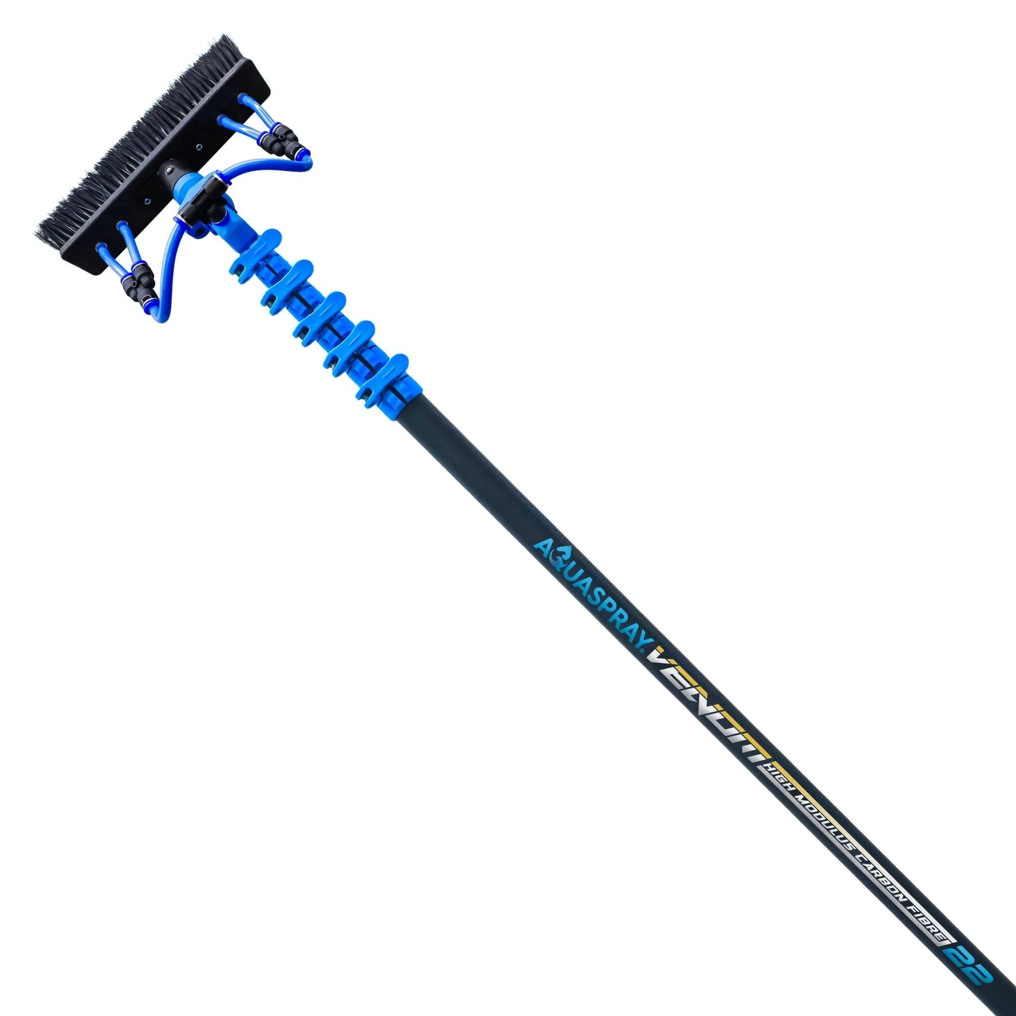 Aquaspray Venom 22ft 30T High-Mod Waterfed Window Cleaning Pole – 5-Section - Image 2