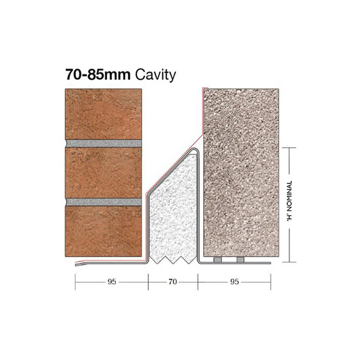 Birtley Cavity Lintel 70mm CB70