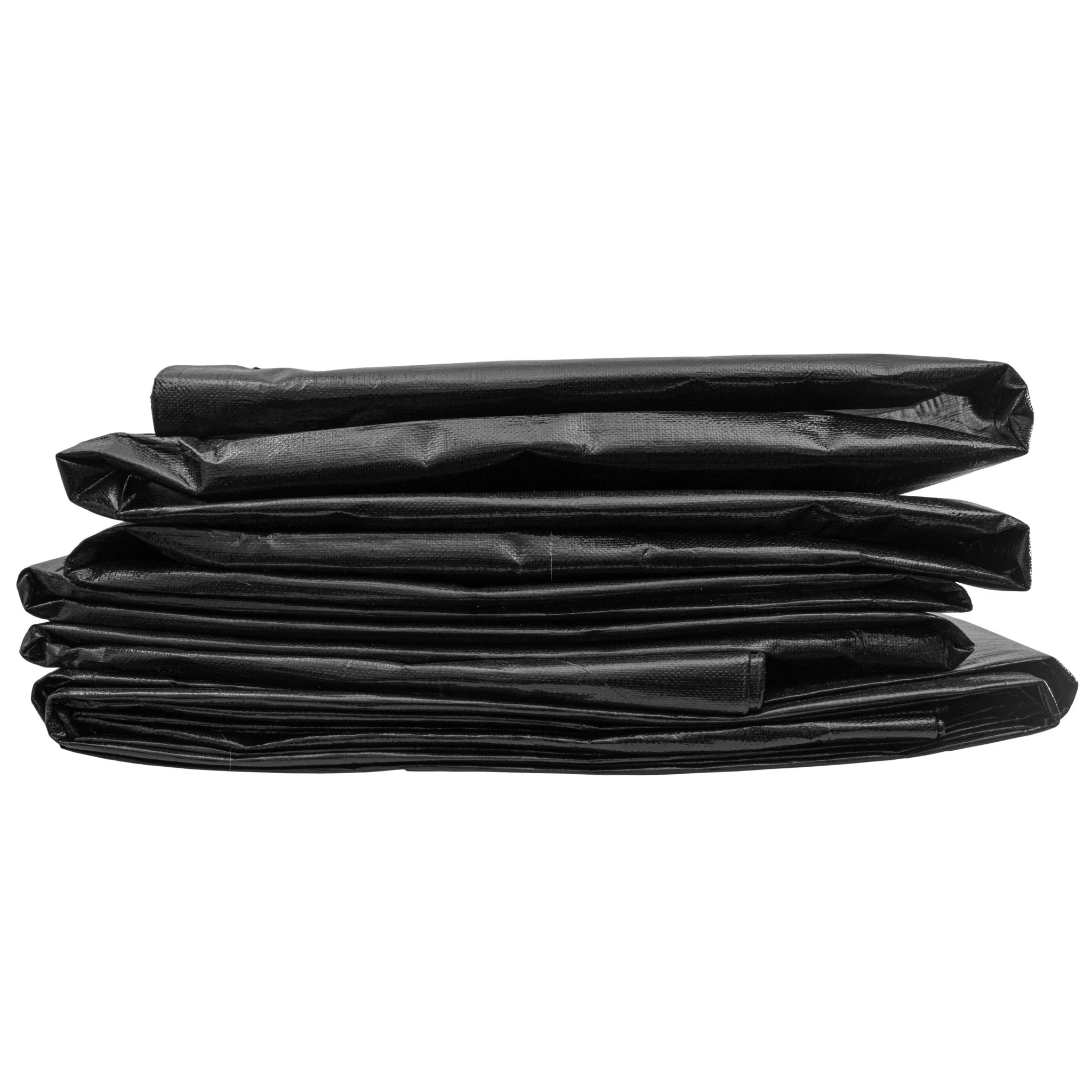 Black/Silver L-Grade Tarpaulin with 10 Metres of 8mm Bungee Rope - Image 14