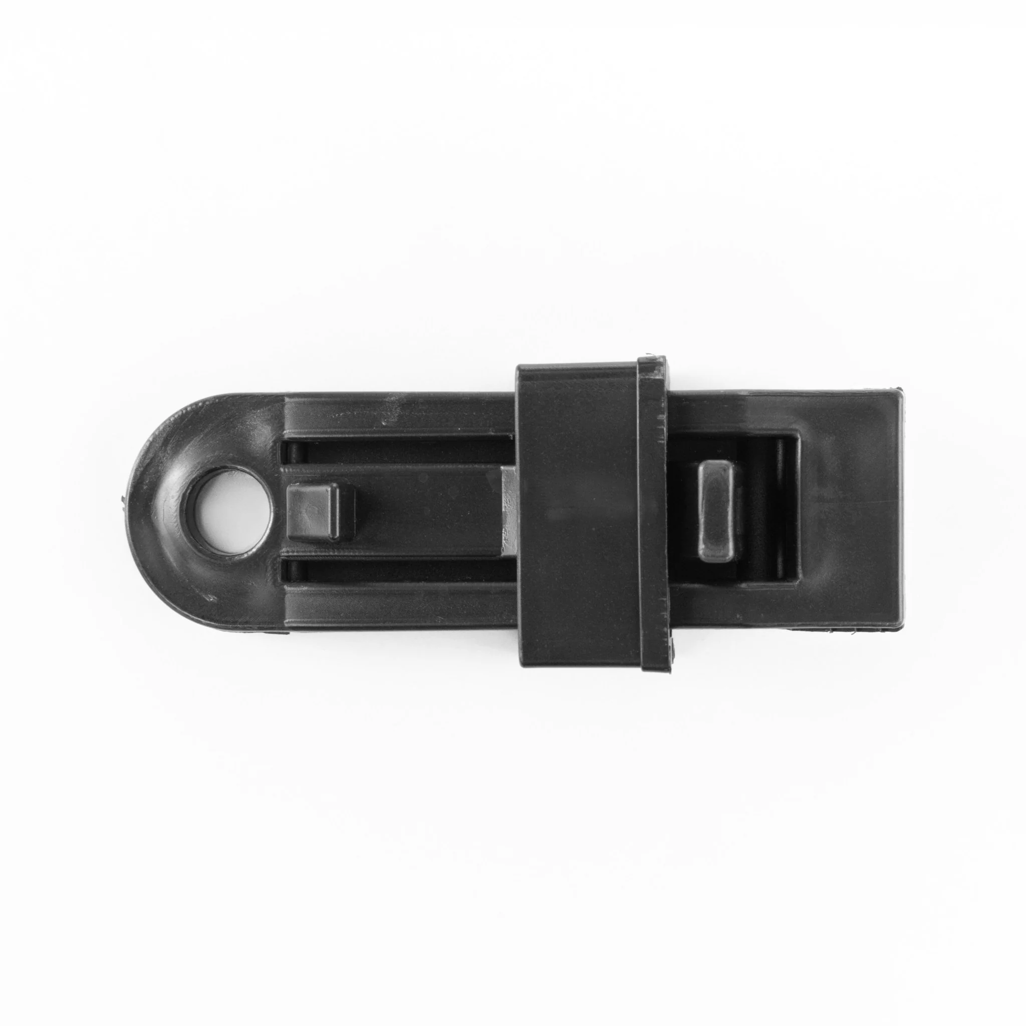 Black/Silver L-Grade Tarpaulin with 10m of 6mm Bungee Rope and 10 x Slide Type Tarp Clips - Image 22