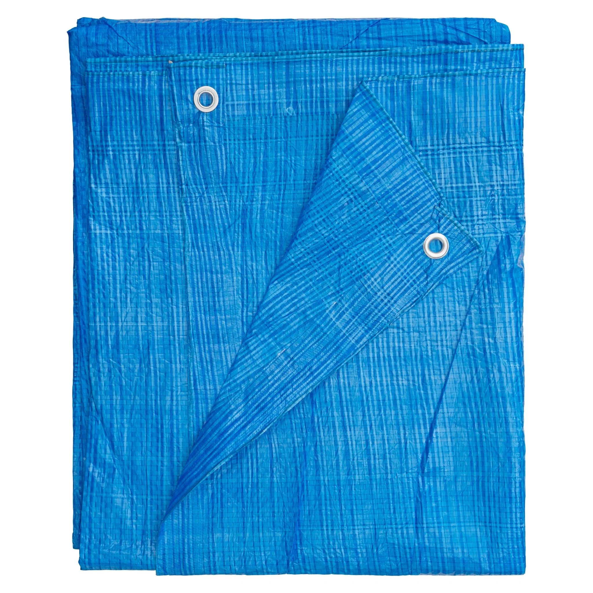 Blue S-Grade Tarpaulin with 10 Metres of 8mm Bungee Rope - Image 6