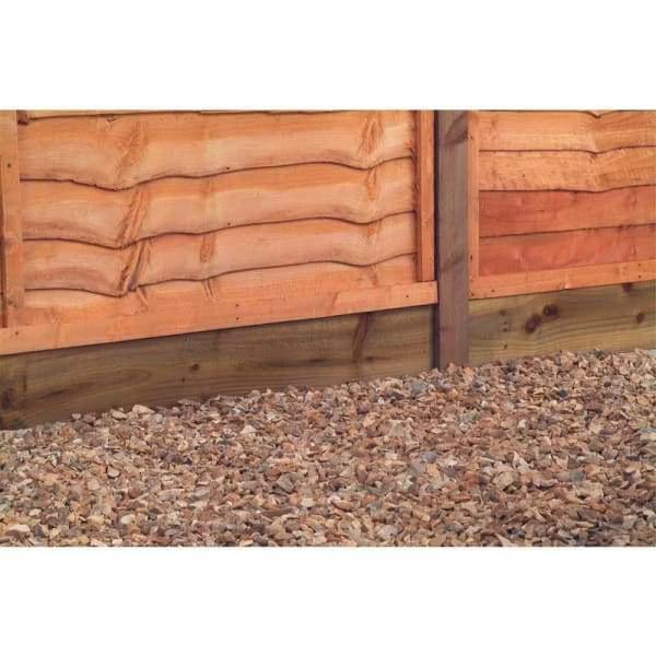 Brown Timber Gravel Board 150mm x 22mm (6x1) - Image 3