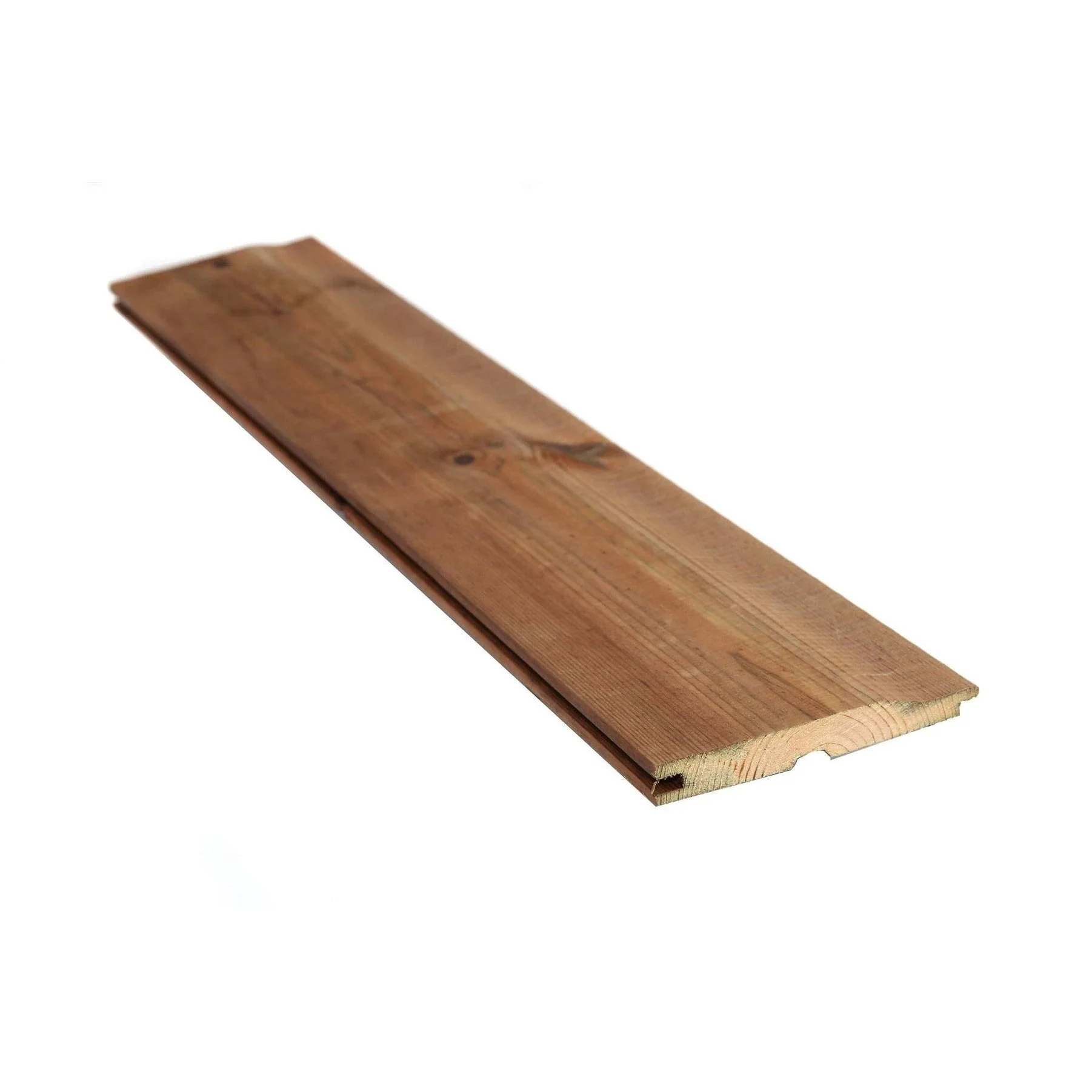 Brown Treated Wooden Shiplap Cladding 19mm x 125mm (5x3/4") - Image 4