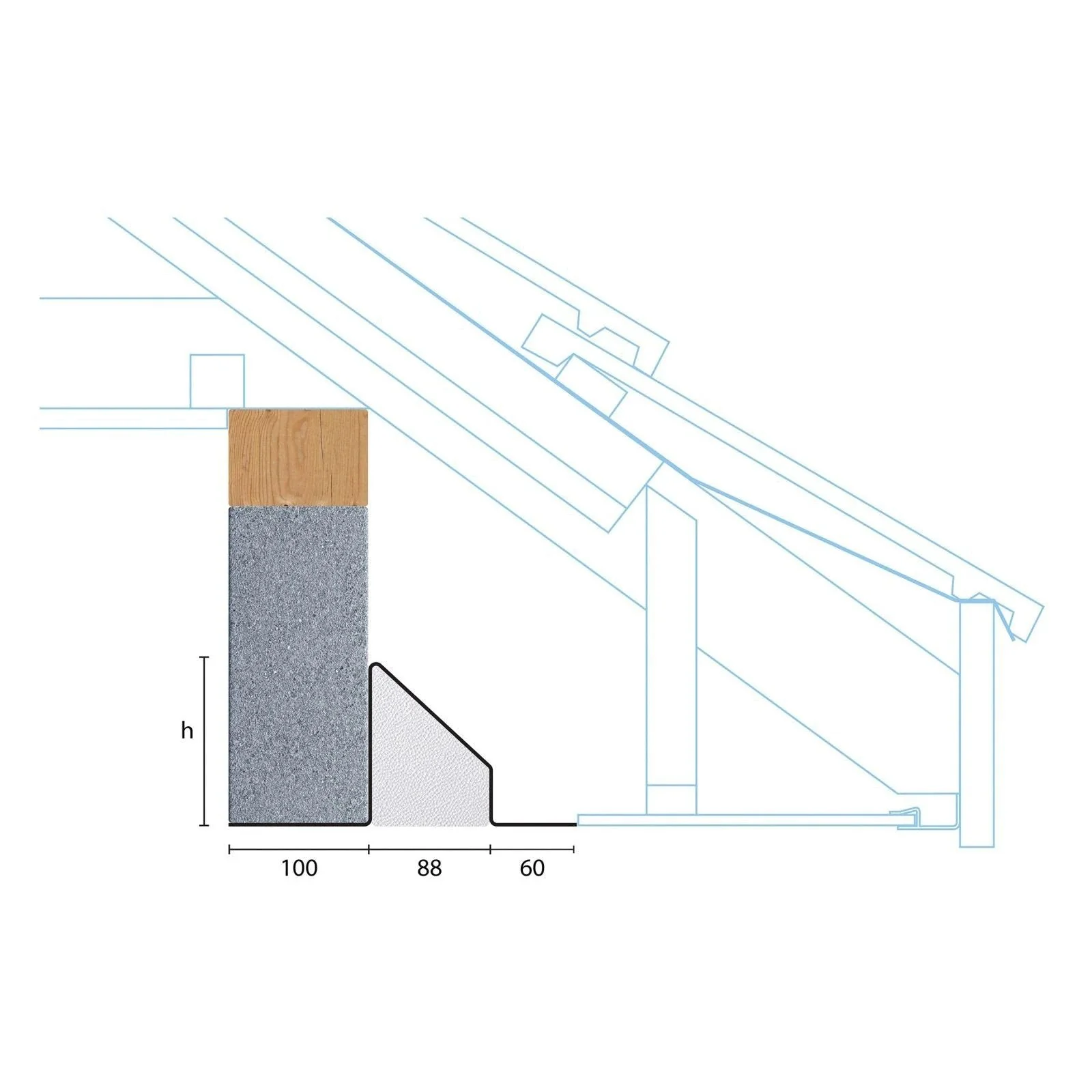 Catnic CGE90/100 100mm Eaves Lintel - Image 3