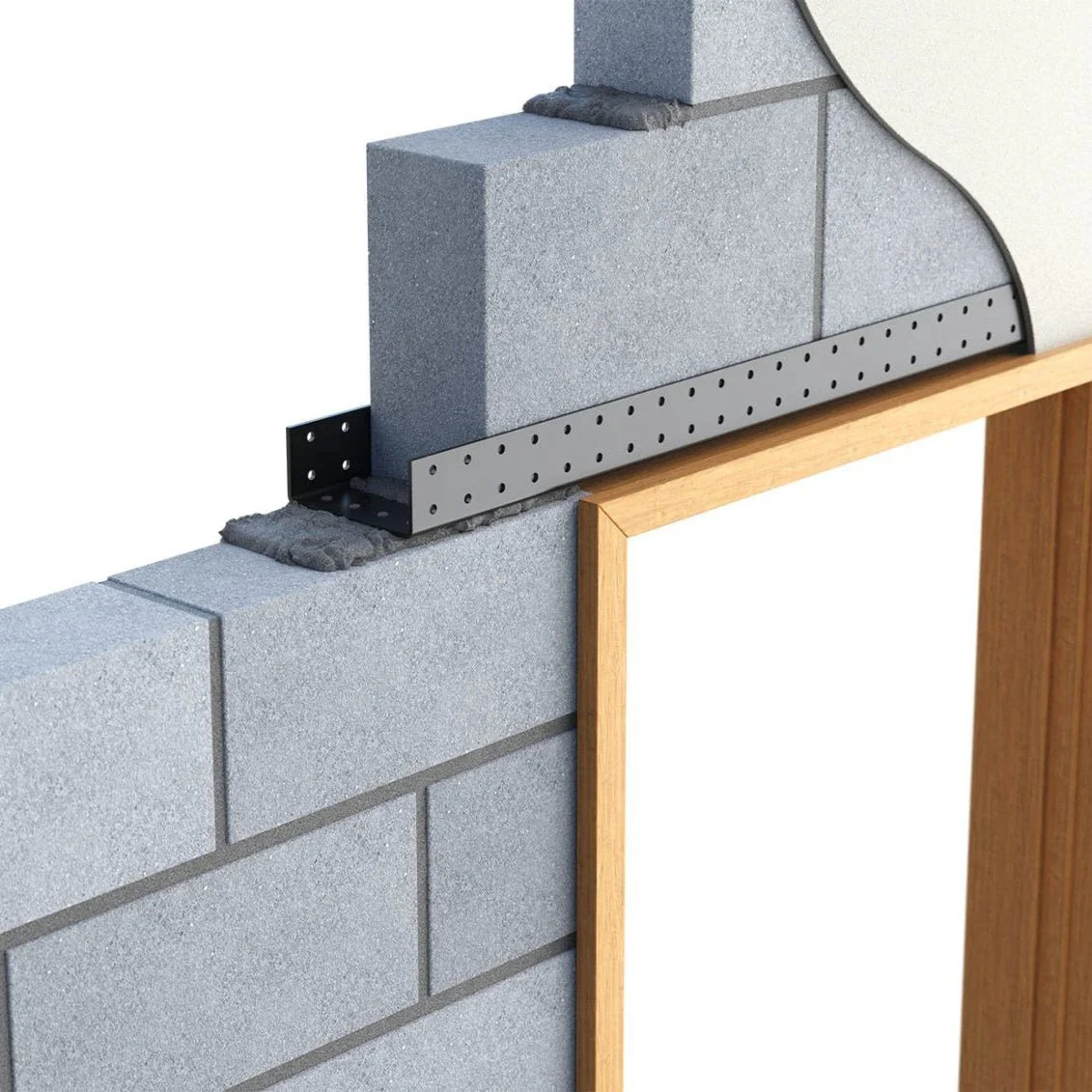 Catnic 100mm CN100 Light Duty Internal Solid Wall Lintel - Image 2