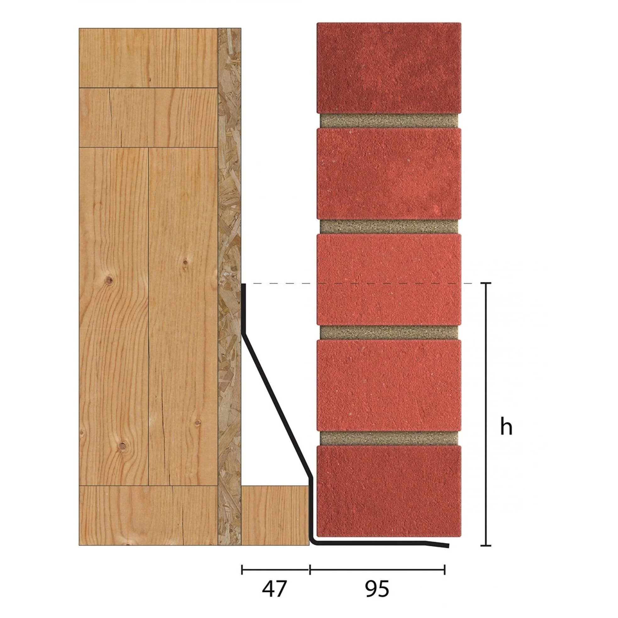 Catnic CTF5 Timber Frame Lintel 50mm Cavity - Image 3
