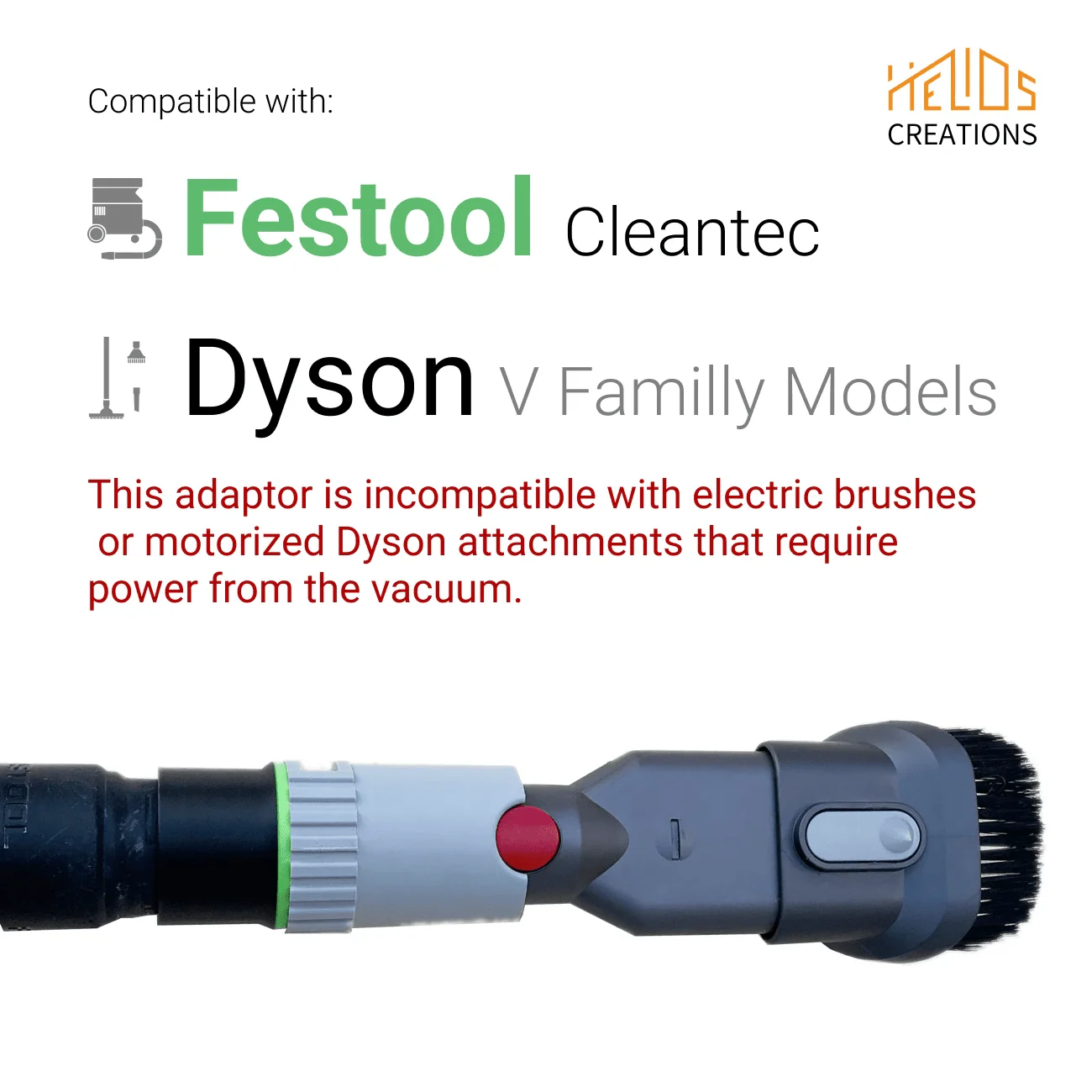 Connect Dyson tools to your Festool Dust Extractor - Image 2