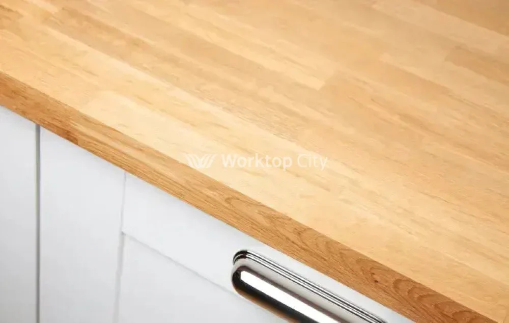 Deterra Solid Oak Real Wood Kitchen Worktops 27mm (T) - Image 4