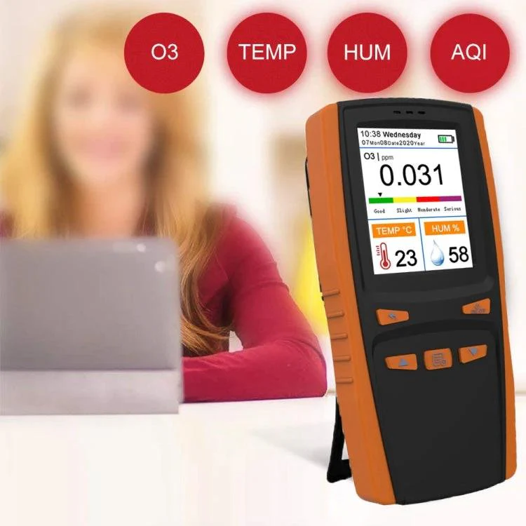 DM509-O3 Handheld Portable Ozone Analyzer O3 Ozone Gas Detector Intelligent Sensor Ozone Meter - Image 5