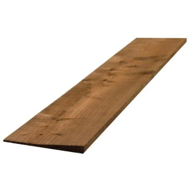 Feather Edge Fencing Boards Pressure Treated Brown 125mm - Image 4