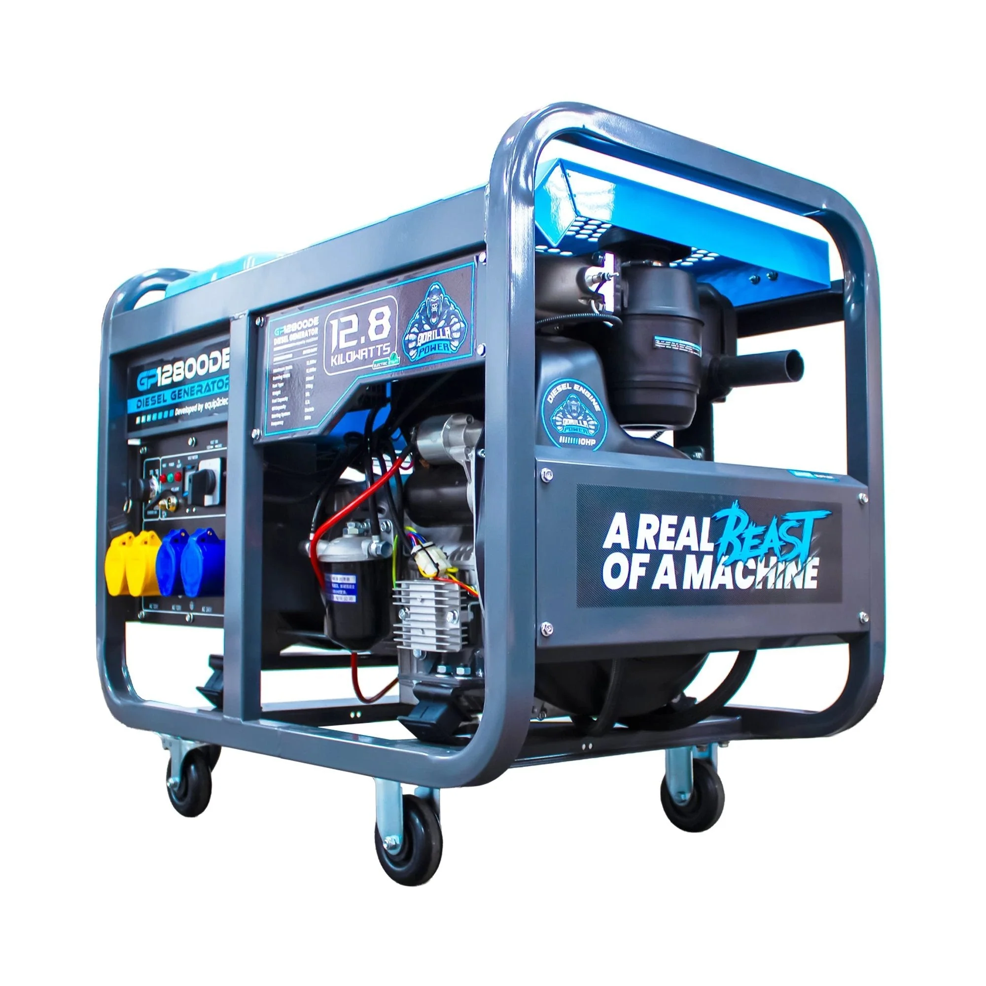 Gorilla Power 12800W Diesel Generator with Key Start - GP12800DE – High-Performance & Heavy-Duty Power - Image 10