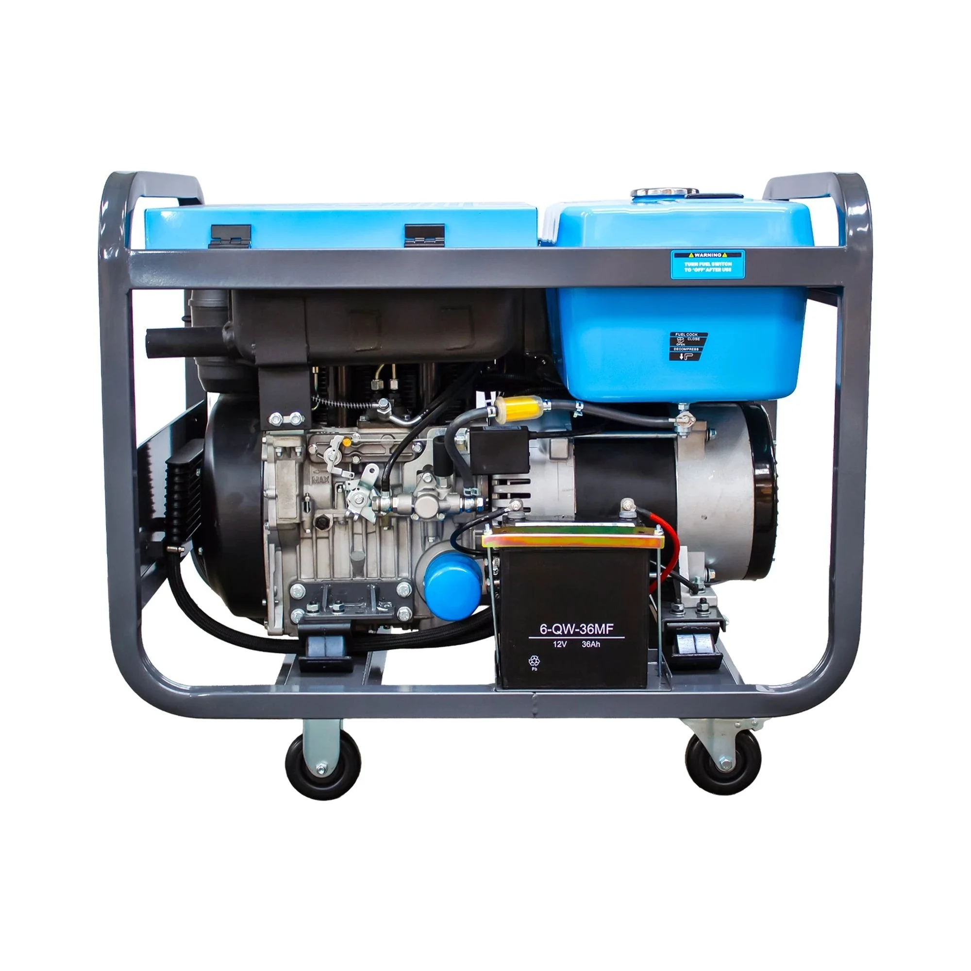 Gorilla Power 12800W Diesel Generator with Key Start - GP12800DE – High-Performance & Heavy-Duty Power - Image 7