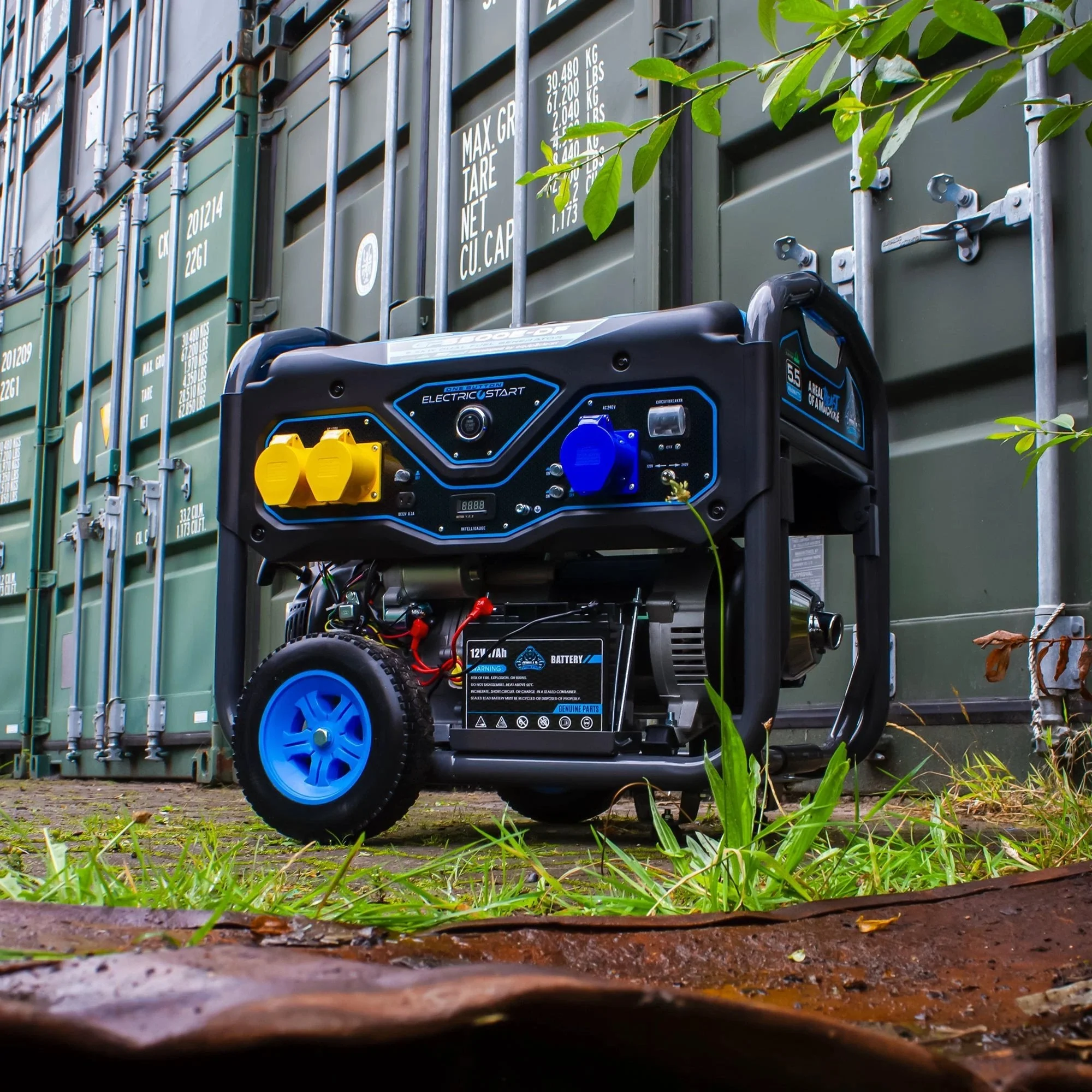Gorilla Power 5500W Dual-Fuel Generator with Electric Start - GP5500E-DF  – Reliable & Fuel Efficient - Image 3