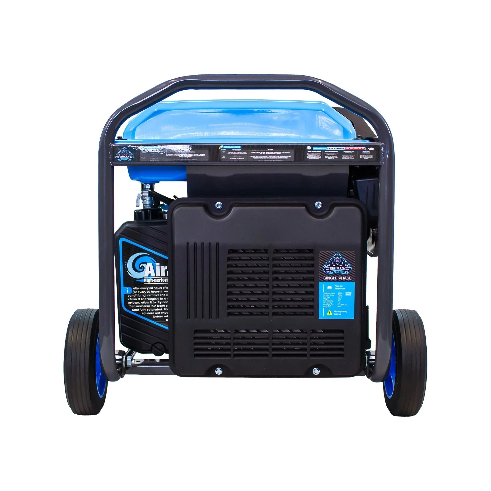 Gorilla Power 8000W Inverter Open Frame Generator with Electric Start - GP8000iE  – High Performance & Fuel Efficient - Image 8