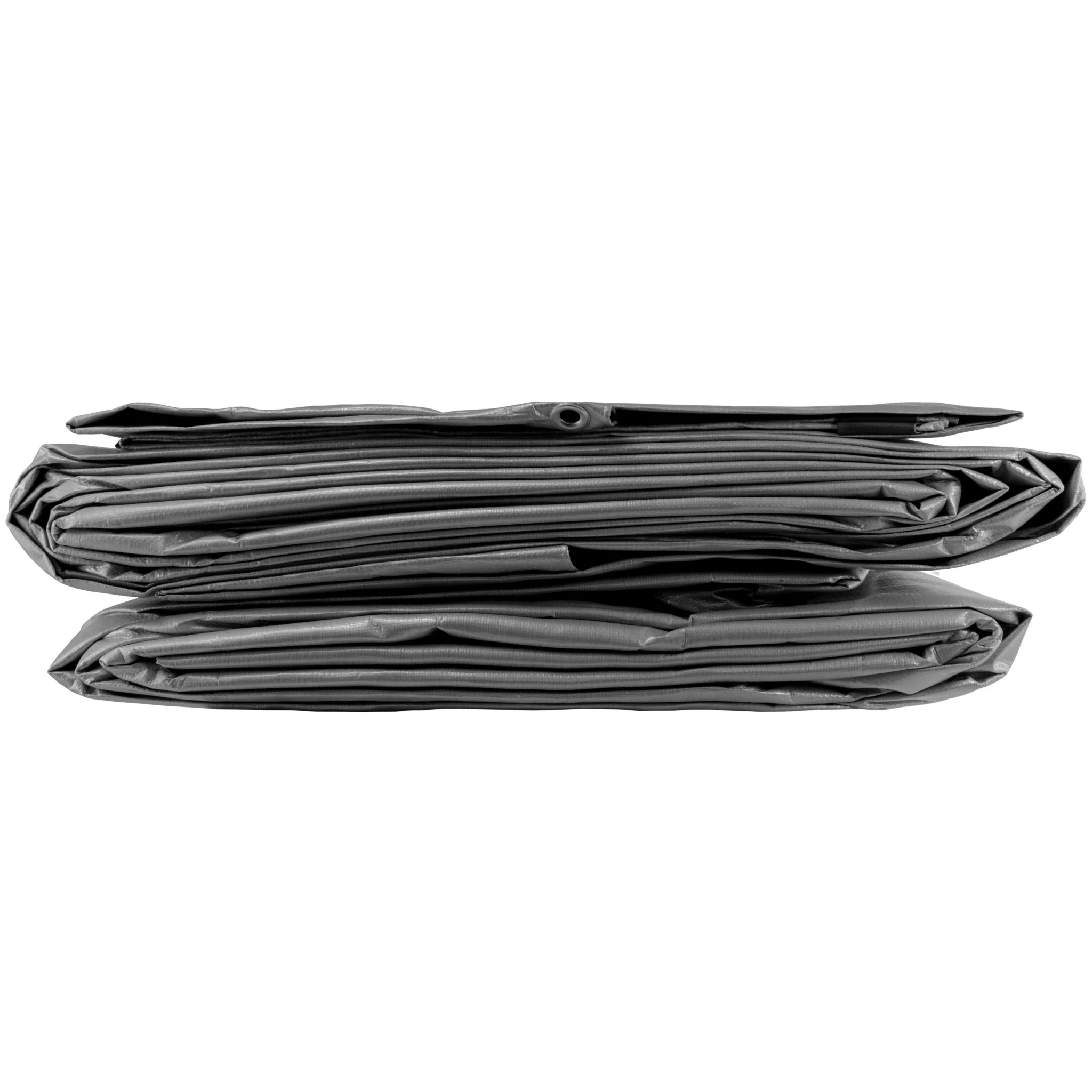 Grey L-Grade Tarpaulin with 10 Metres of 8mm Bungee Rope - Image 7