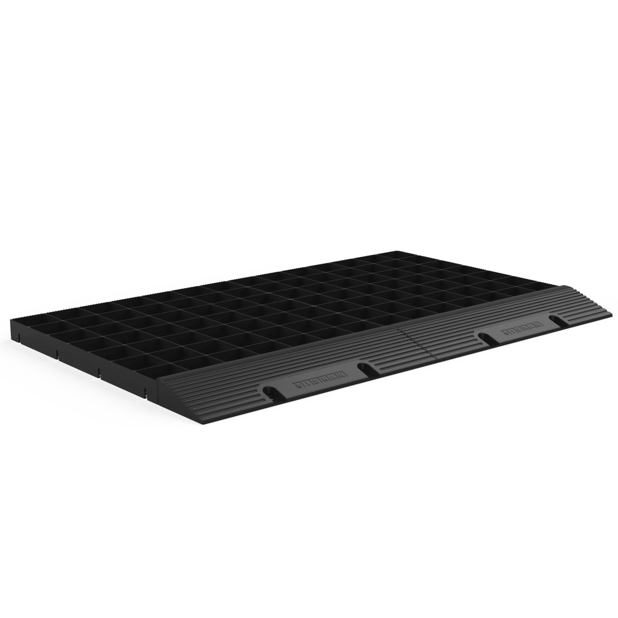 IBRAN V Grid Ramp Edging For Shed Bases And Gravel Or Grass Grids Edge Protection Bolted To Ground - Image 8