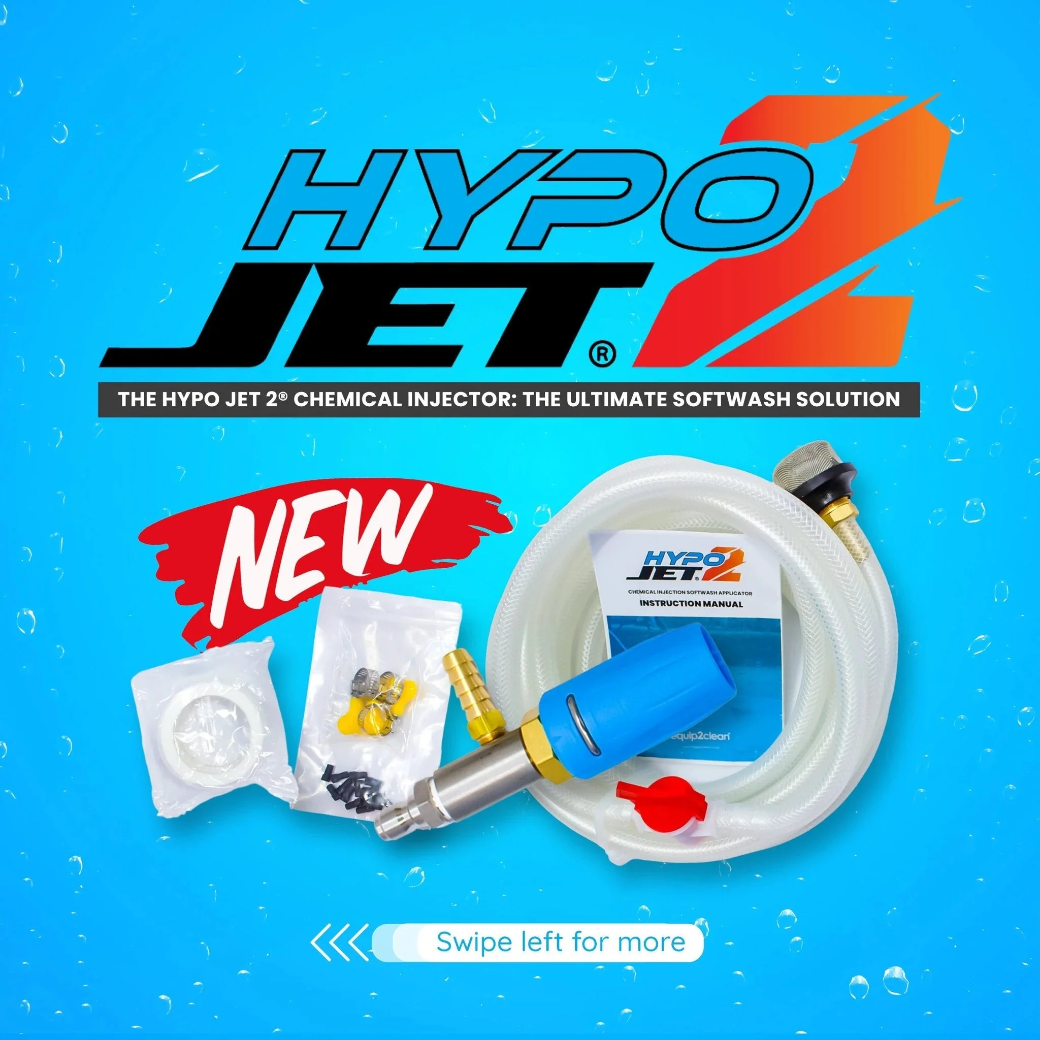 Hypo Jet® 2.0 Chemical Injector Softwash Applicator - Image 4