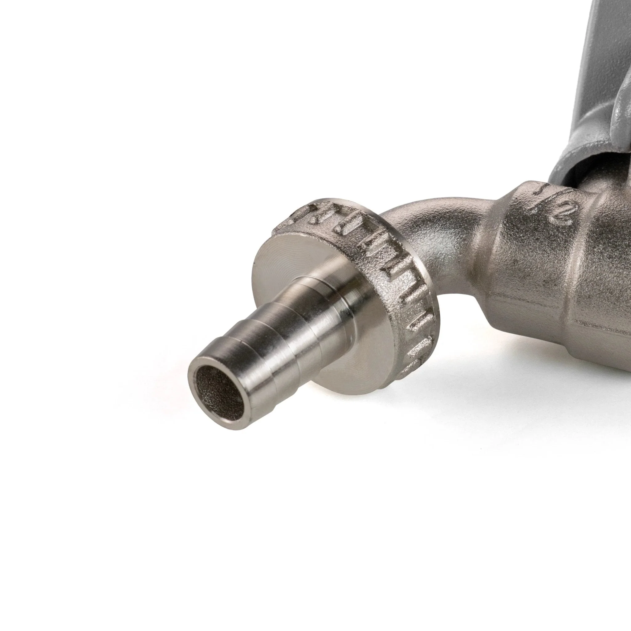 IBC 2" S60X6 - 1/2" BSP Extender Adaptor with Lever Tap with Hose Barb and Side Lock - Image 15
