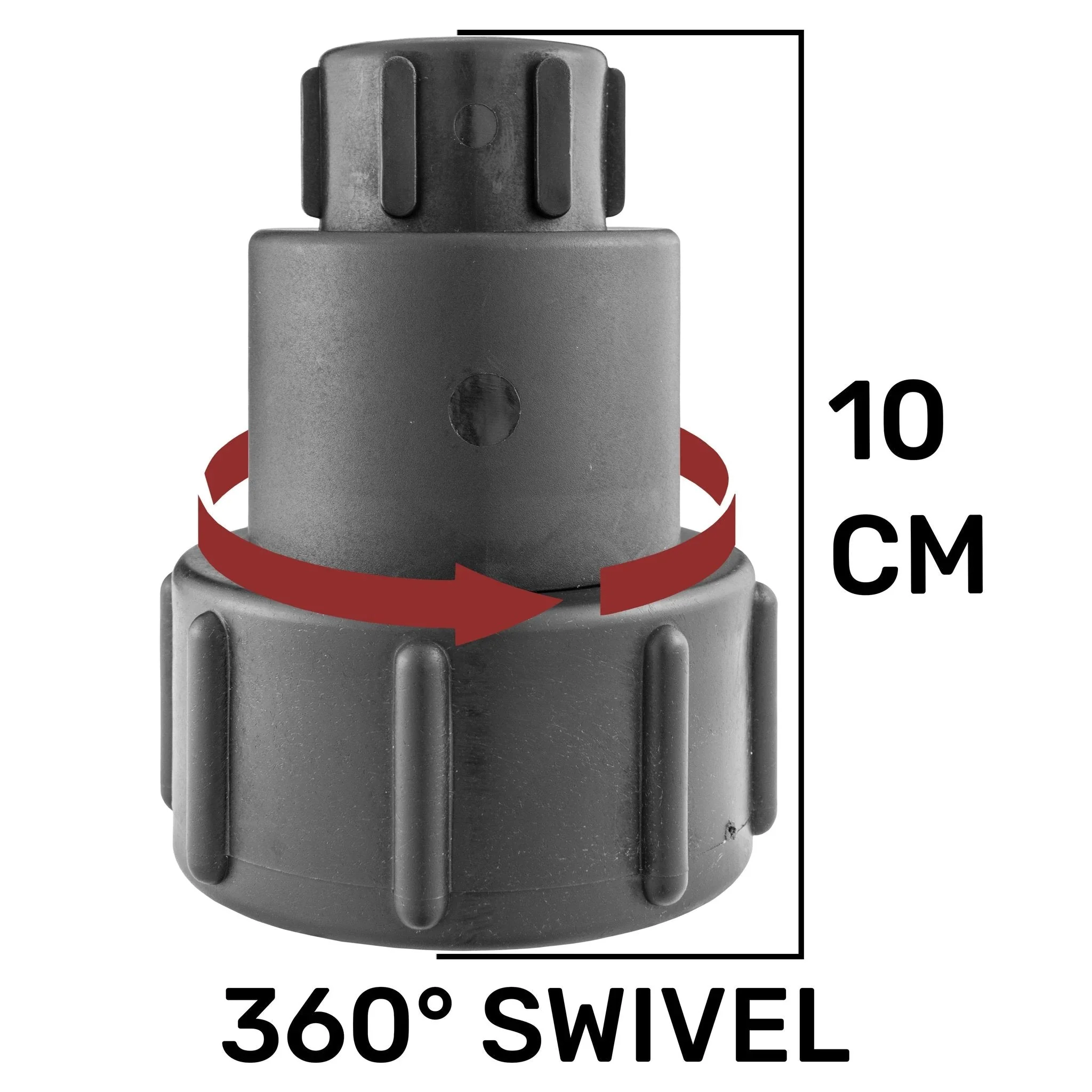 IBC 2” S60X6 – 1" BSPF Extender Adaptor with MDPE Elbow 32mm - Image 4