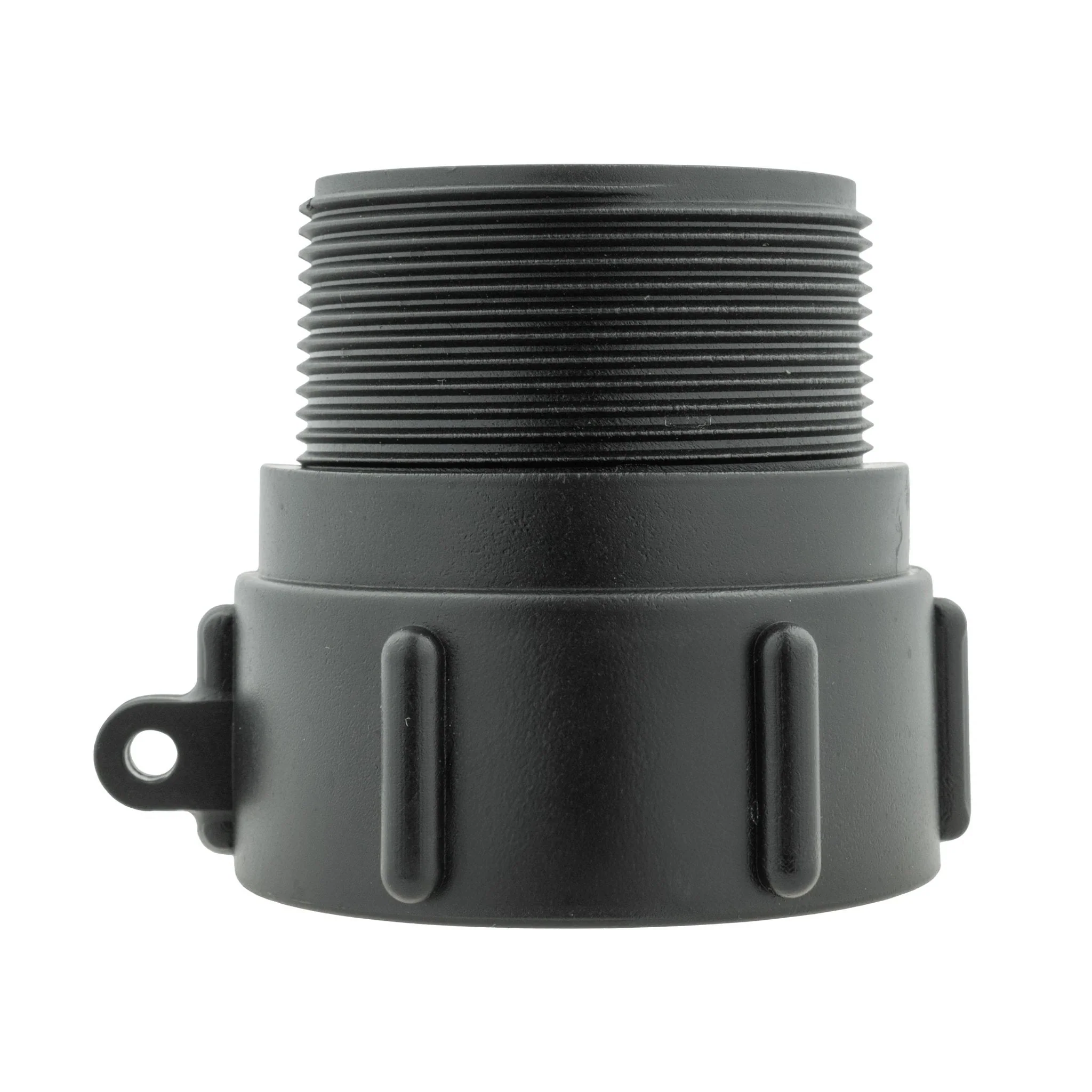 IBC 2” S60X6 Cap with 2” BSP Elbow and 50mm Barb Straight - Image 2