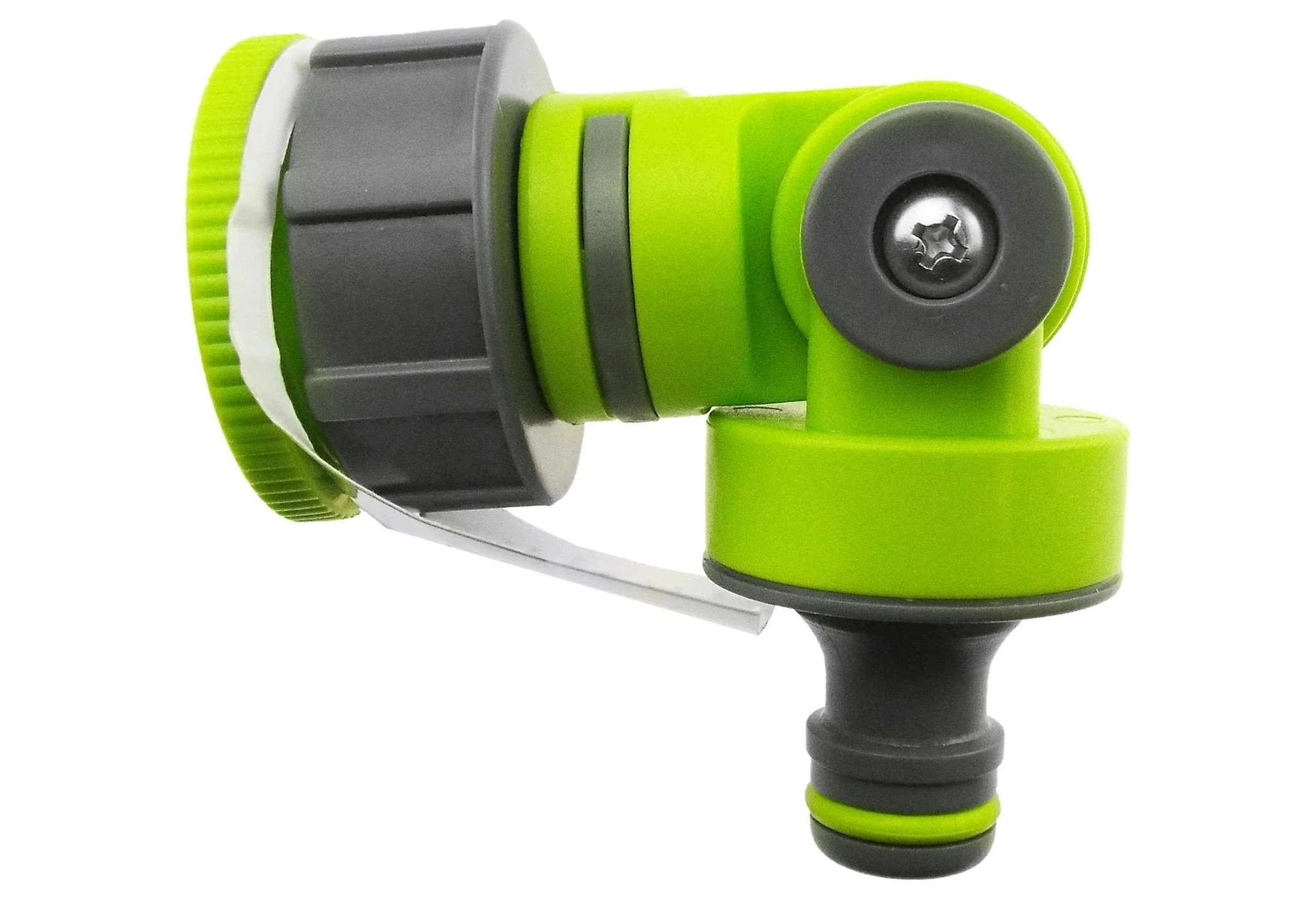 IBC 2” S60X6 Cap with Adjustable Tap Connector Lime - Image 12