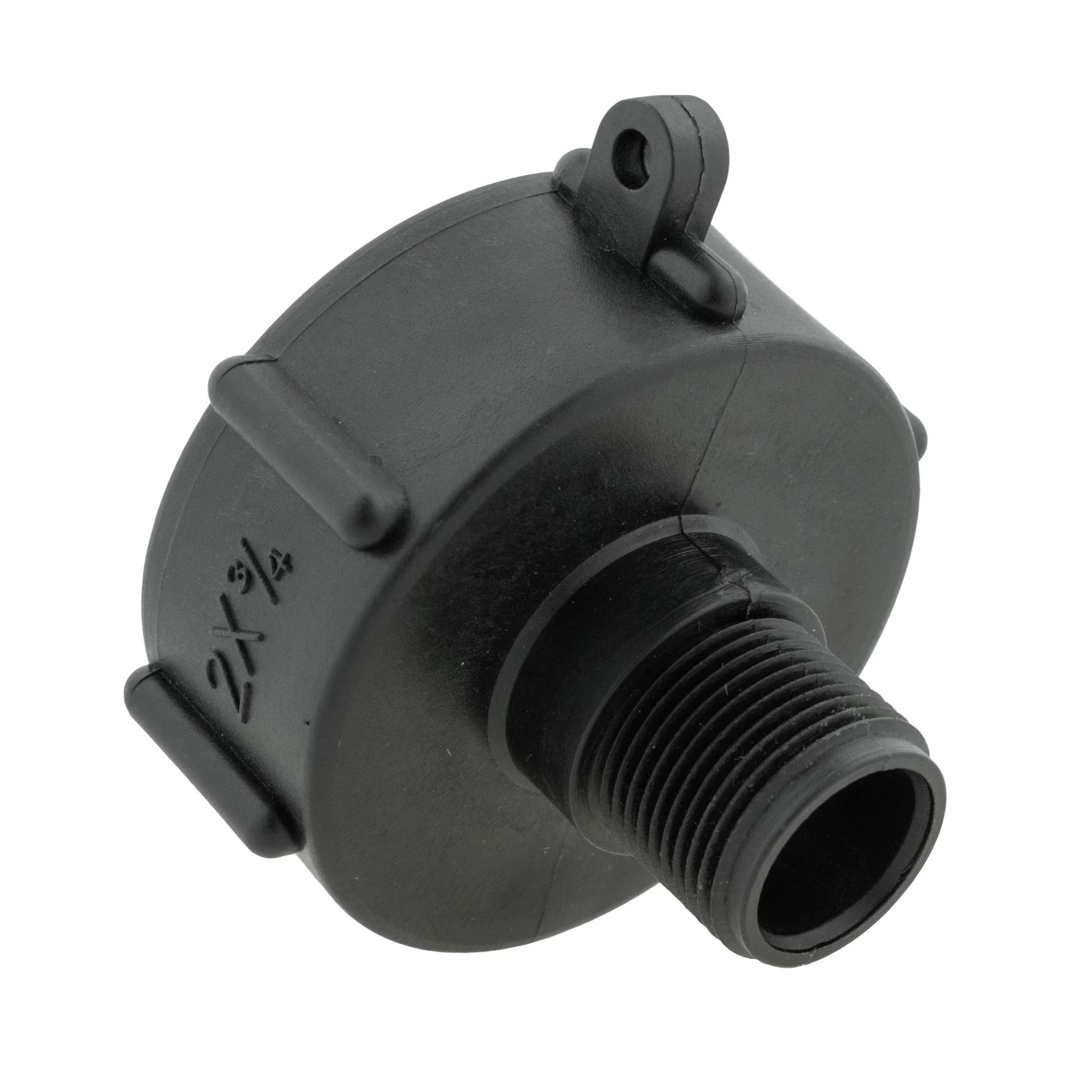 IBC 2” S60X6 Cap with BSPF Thread-Quick Connect Male Valve and Hose Connector 16mm Barb - Image 5