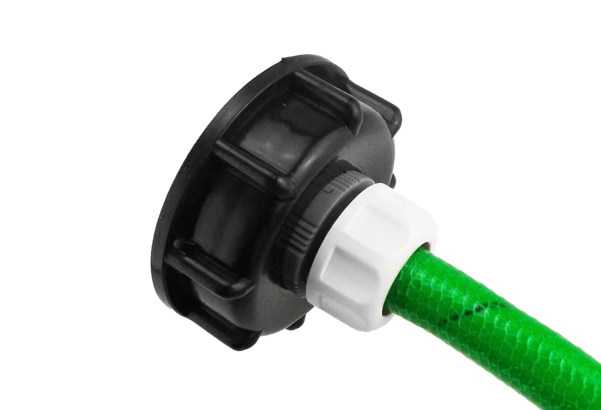 IBC 2” S60X6 Cap with Direct ½” Hose Connector - Image 6