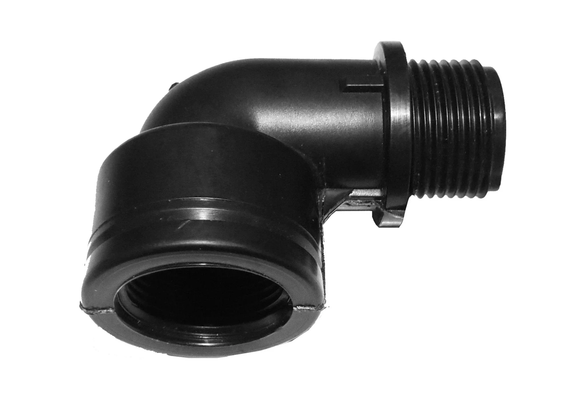 IBC 2” S60X6 Cap with Elbow Fitting, Large Plastic Valve and Male Quick Connector - Image 5