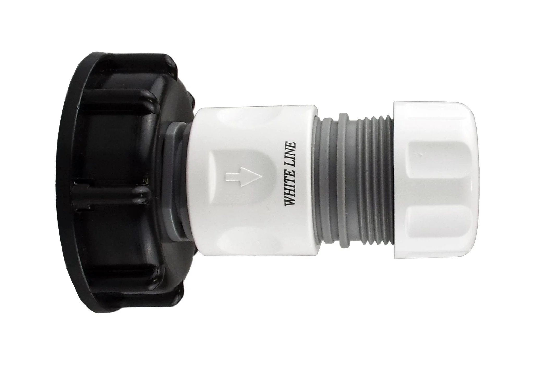 IBC 2” S60X6 Cap with Max Flo Hose Connectors Set - Image 3