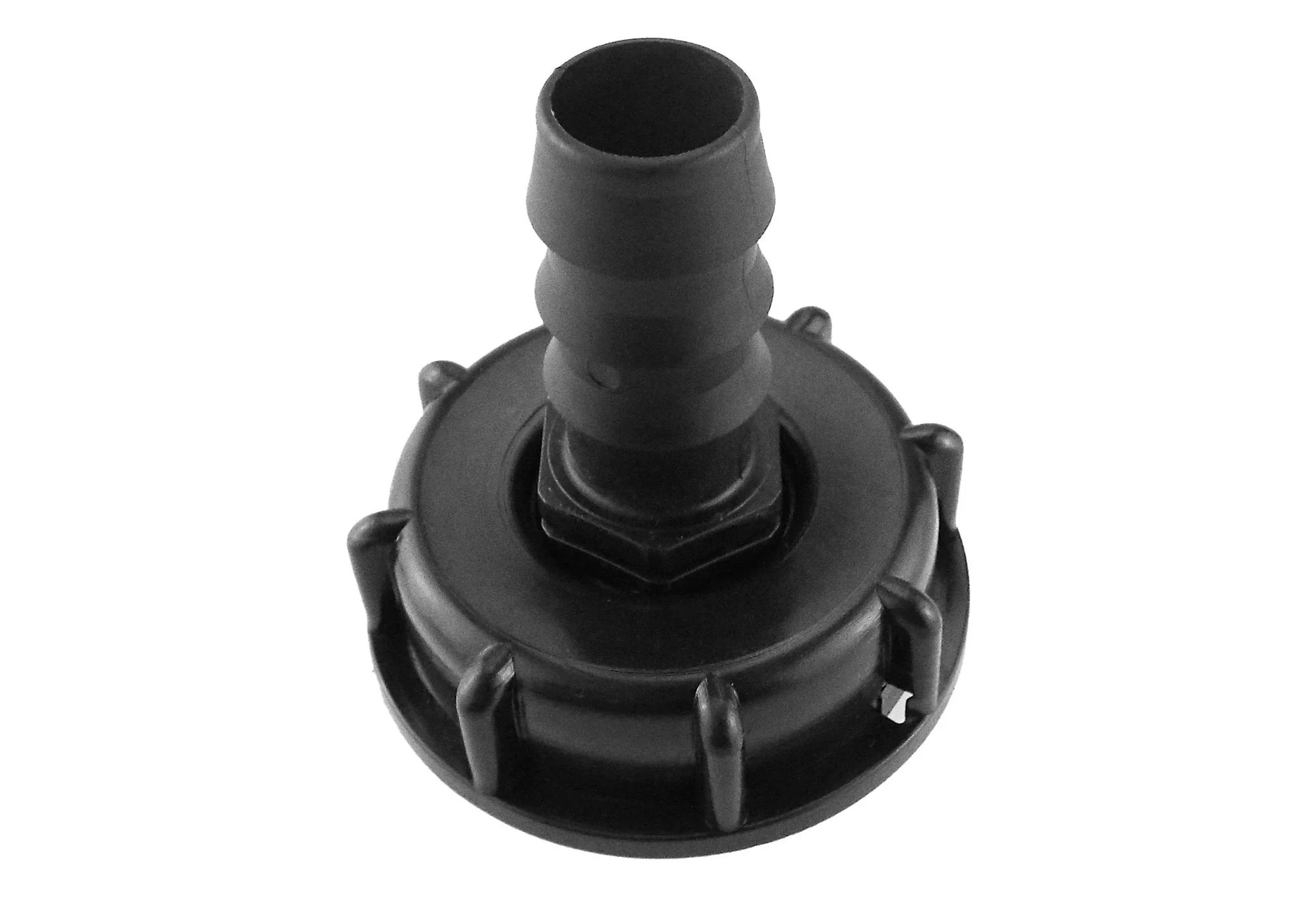 IBC 2” S60X6 Cap with Straight 16mm Barb - Image 5