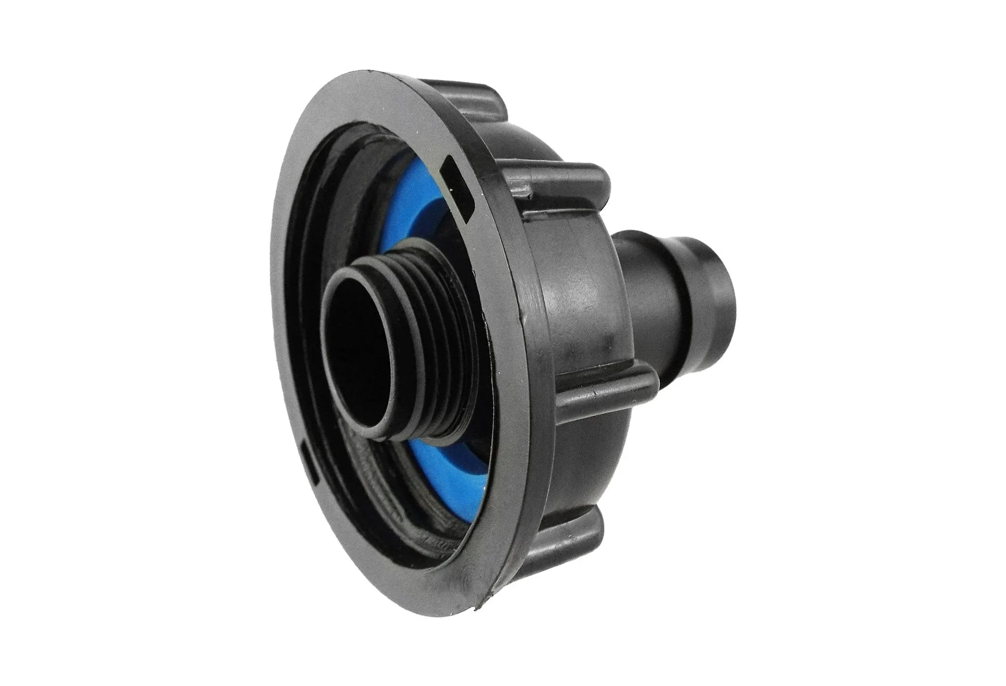 IBC 2” S60X6 Cap with Straight 25mm Barb - Image 4