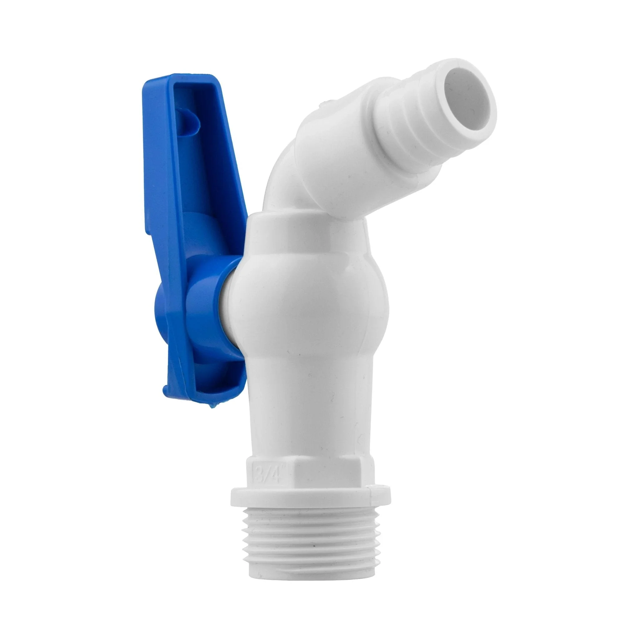 IBC 2” S60X6 Cap with White Blue Plastic Tap - Image 9