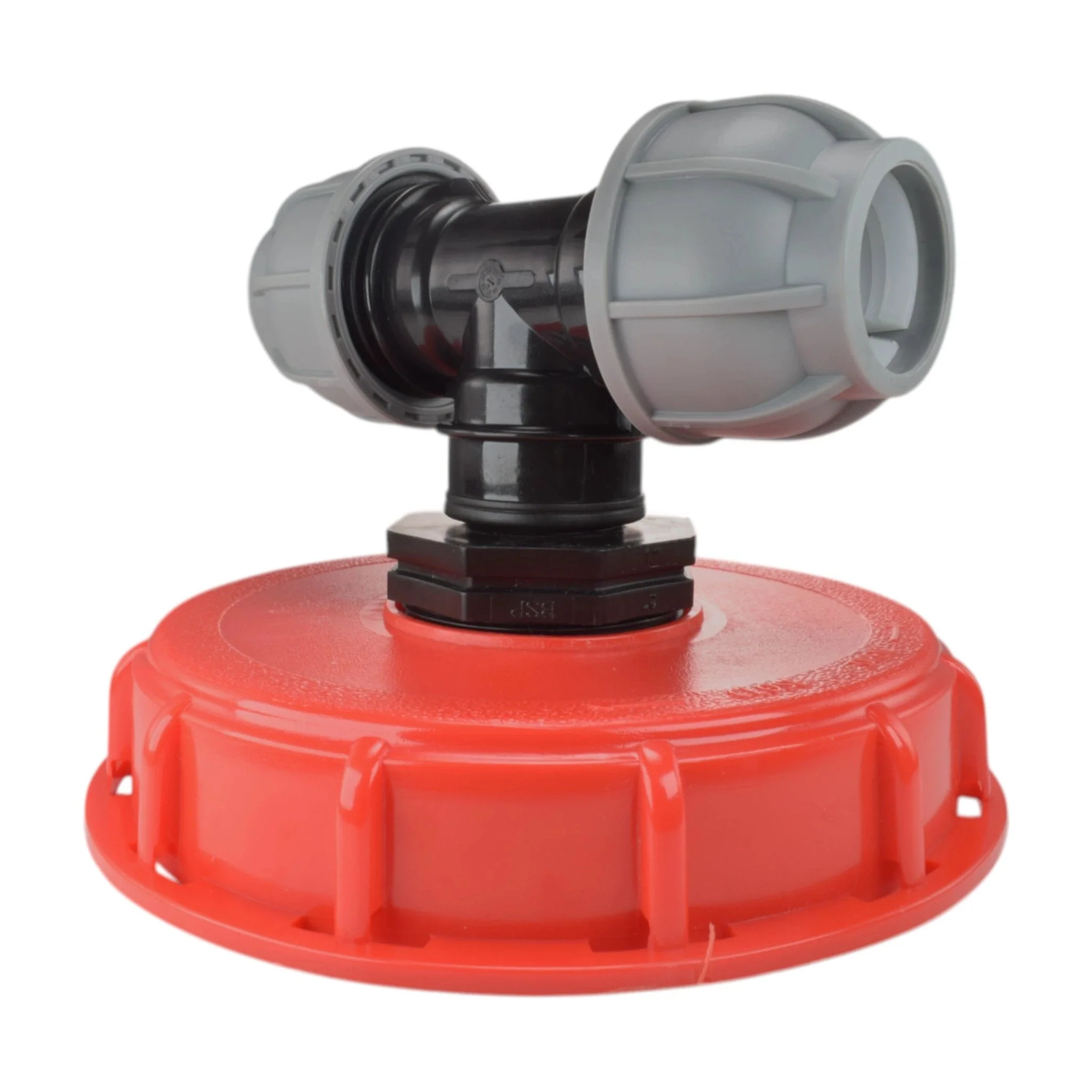 IBC 6-inch Cap Kit with 25mm MDPE Tee - Image 2