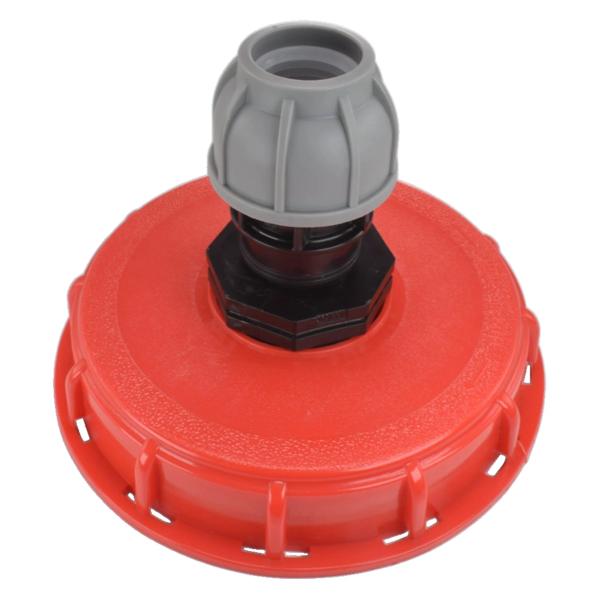 IBC 6-inch Cap Kit with 32mm MDPE Straight - Image 2