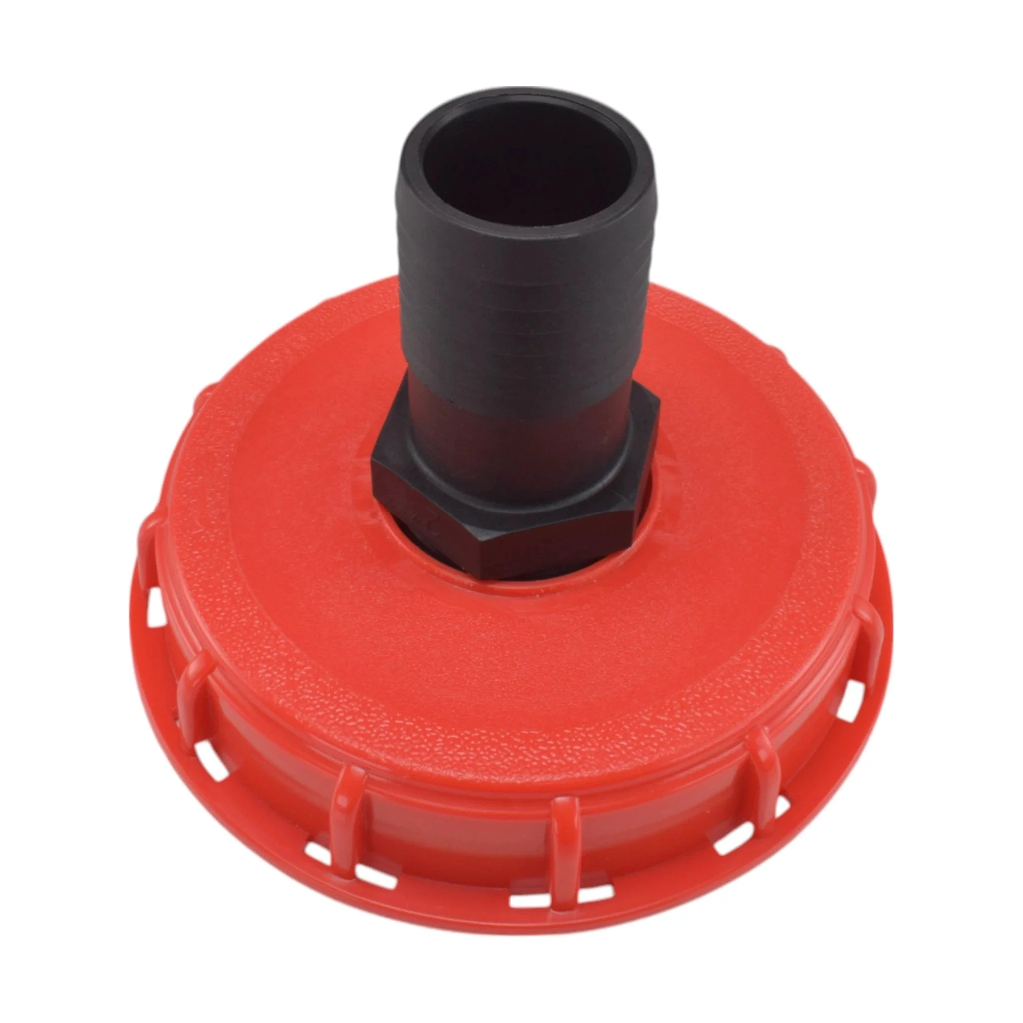 IBC 6-inch Cap Kit with 50mm Barbed Straight Connector - Image 2