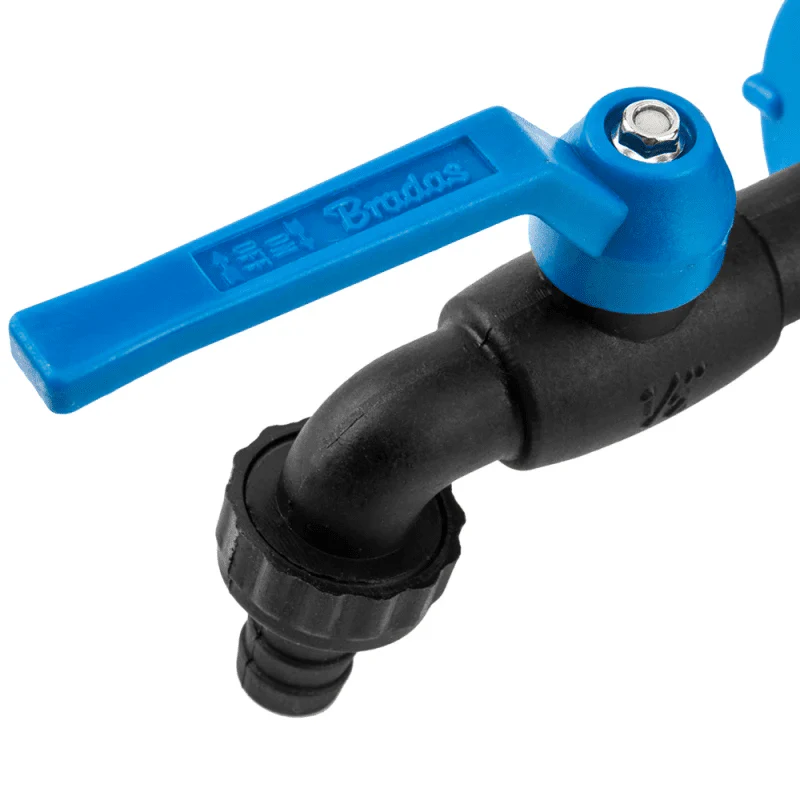 IBC S60x6 M-F Extender Swivel with S60x6 Cap and Tap ½” Barb - Image 3