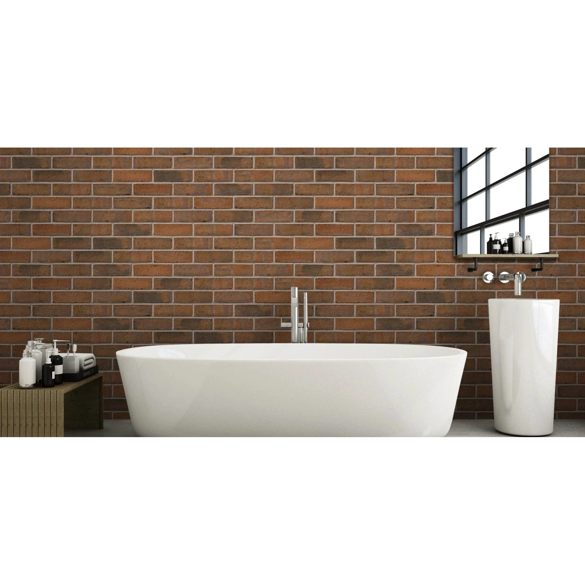 Ibstock Birtley Brown Brick 65mm - Image 6