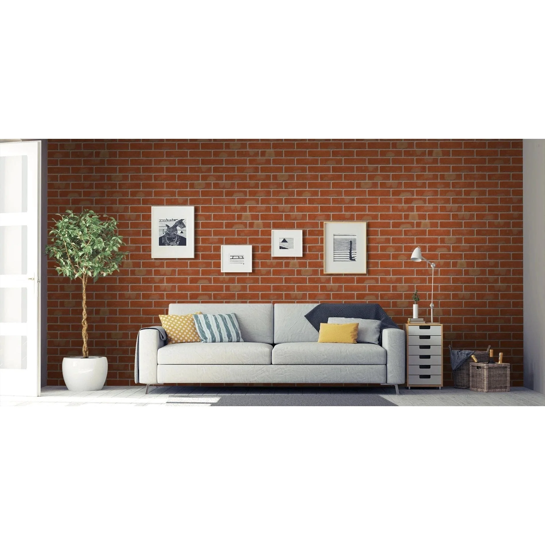 Ibstock Leicester Multi Red Brick 65mm Pack of 500 - Image 4