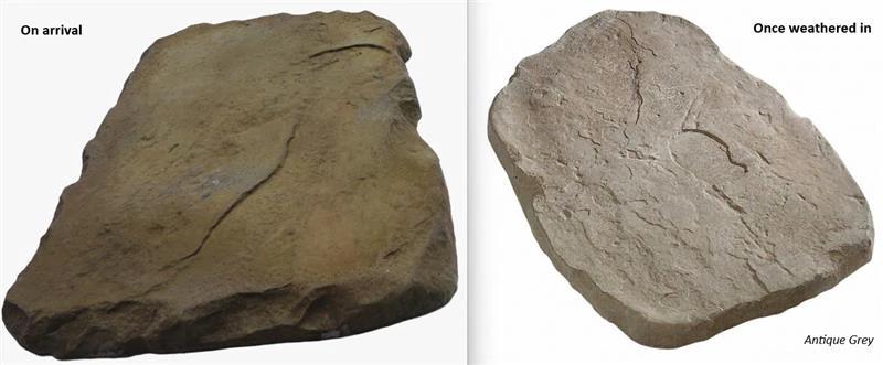 Japanese Garden Concrete Stepping Stones 475-550mm - Pack of 25 - Image 3