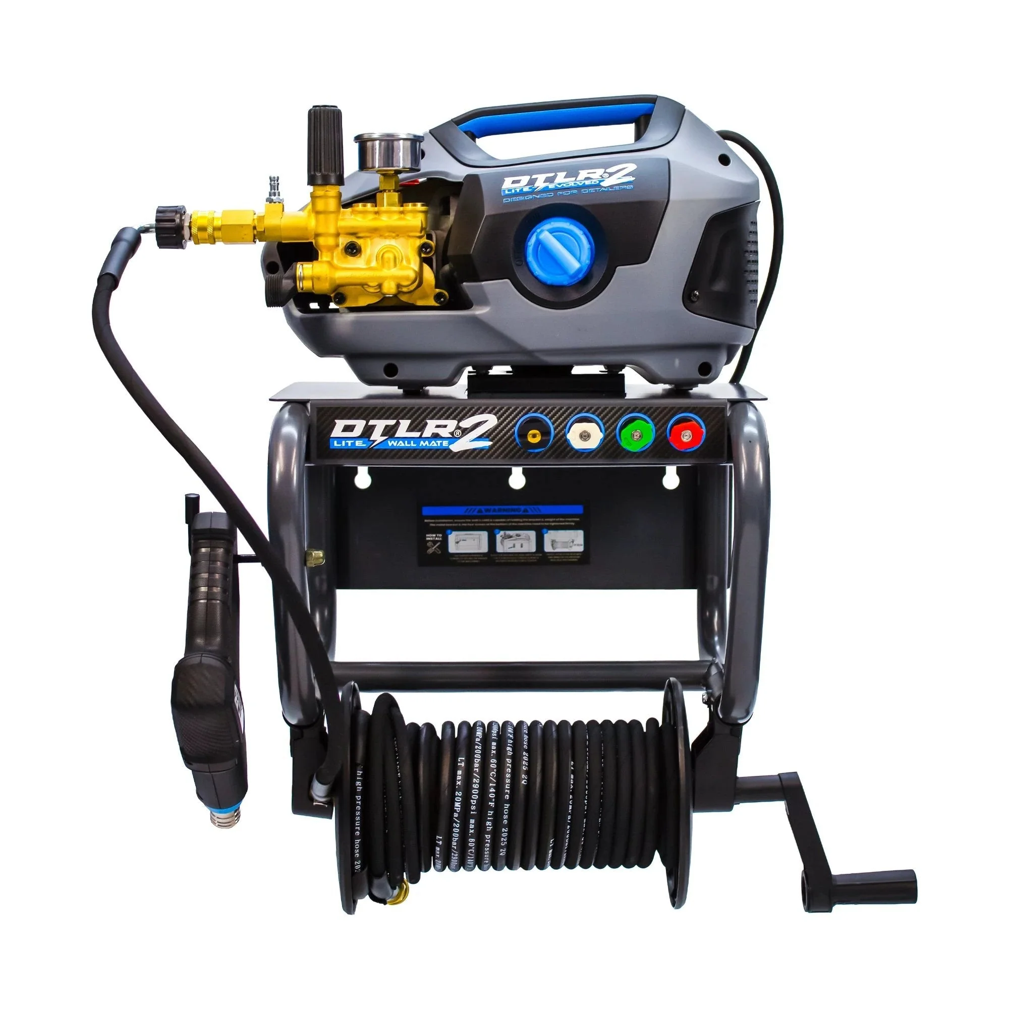 Kiam DTLR2 LITE® Wall Mount Frame and Hose Reel - Image 3
