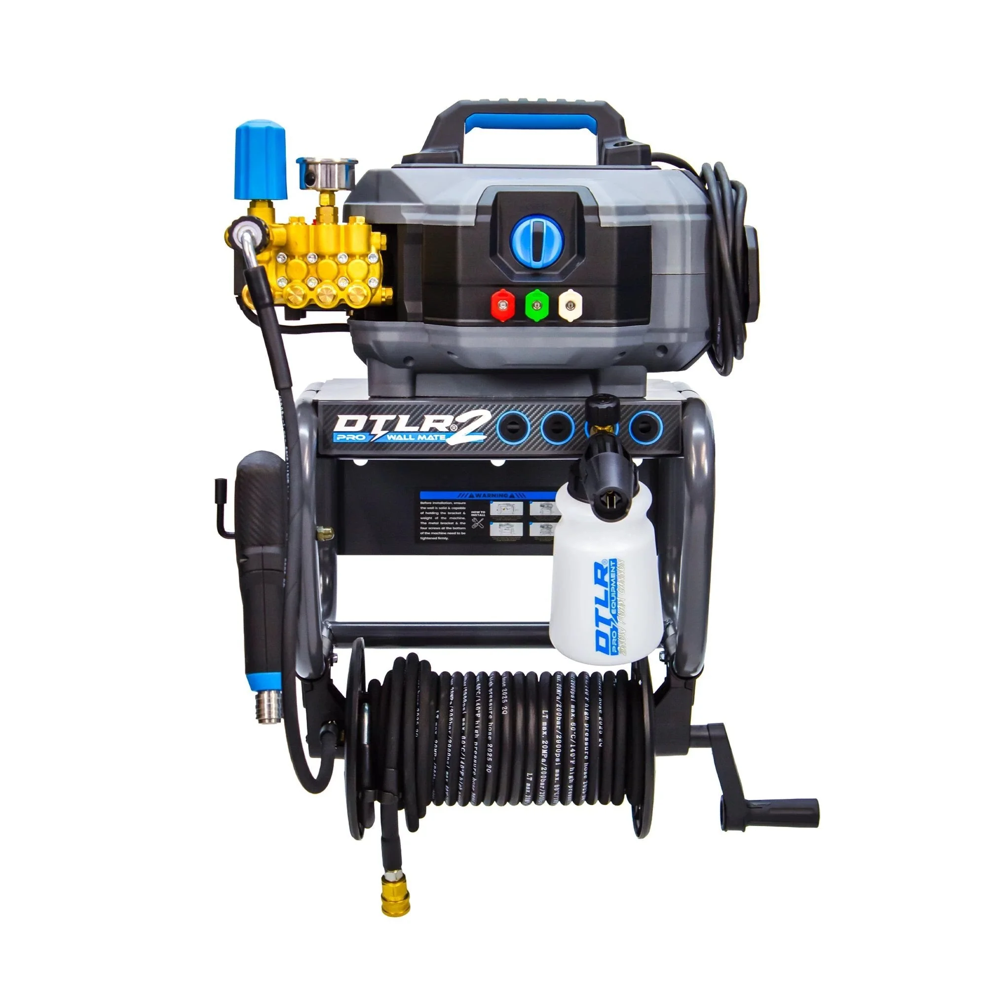 Kiam DTLR2 PRO® Wall Mount Frame and Hose Reel - Image 4