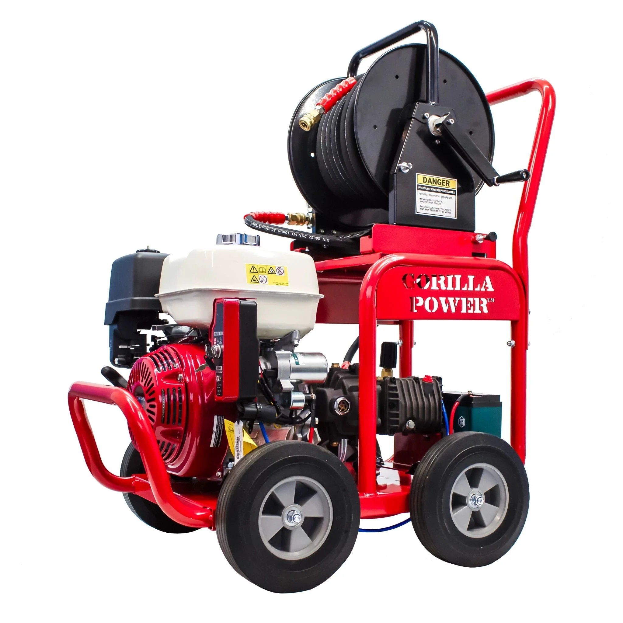 Kiam GORILLA POWER® 2700PSI 25LPM 13HP Petrol Pressure Washer Honda GX390 Engine - Image 5