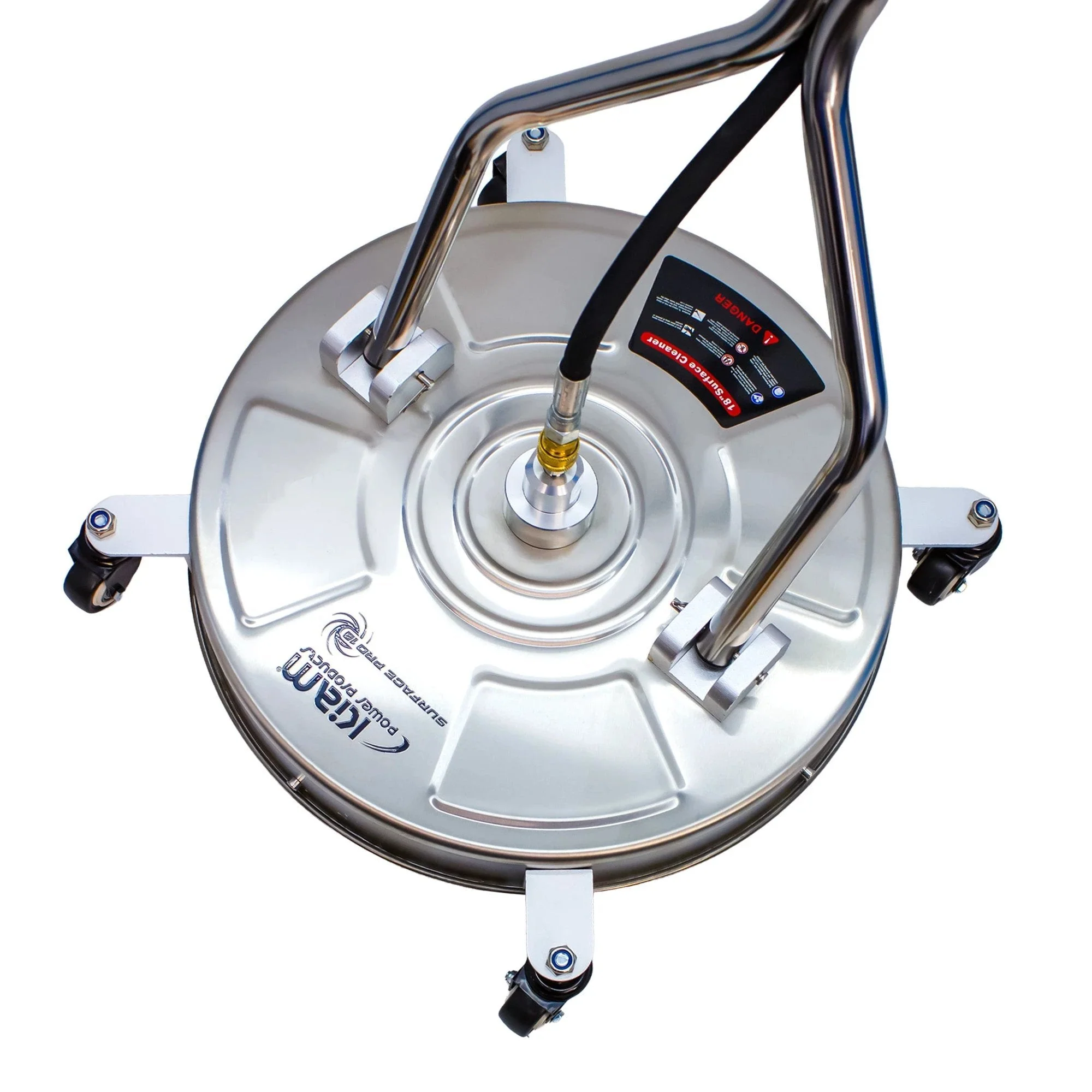 Kiam SurfacePro 18 Rotary Floor Cleaning Tool Steel Flat Surface Cleaner 18" - Image 3