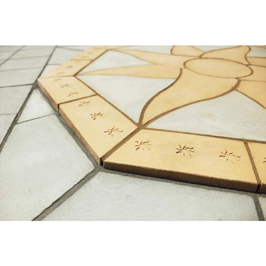 Lakeland Sun 5.76m2 Concrete Paving Patio Kit Cumbrian Slate/Gold - Image 3
